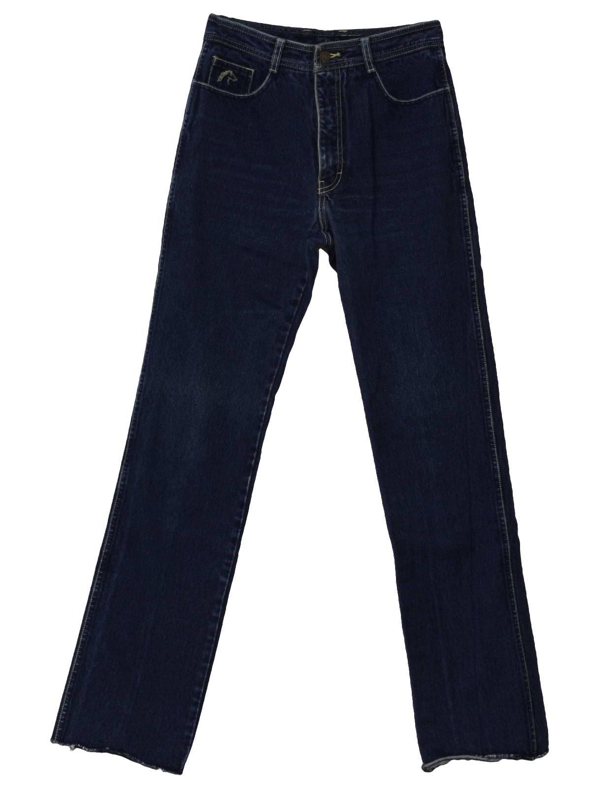 Jordache Eighties Vintage Pants: 80s -Jordache- Womens dark blue cotton ...