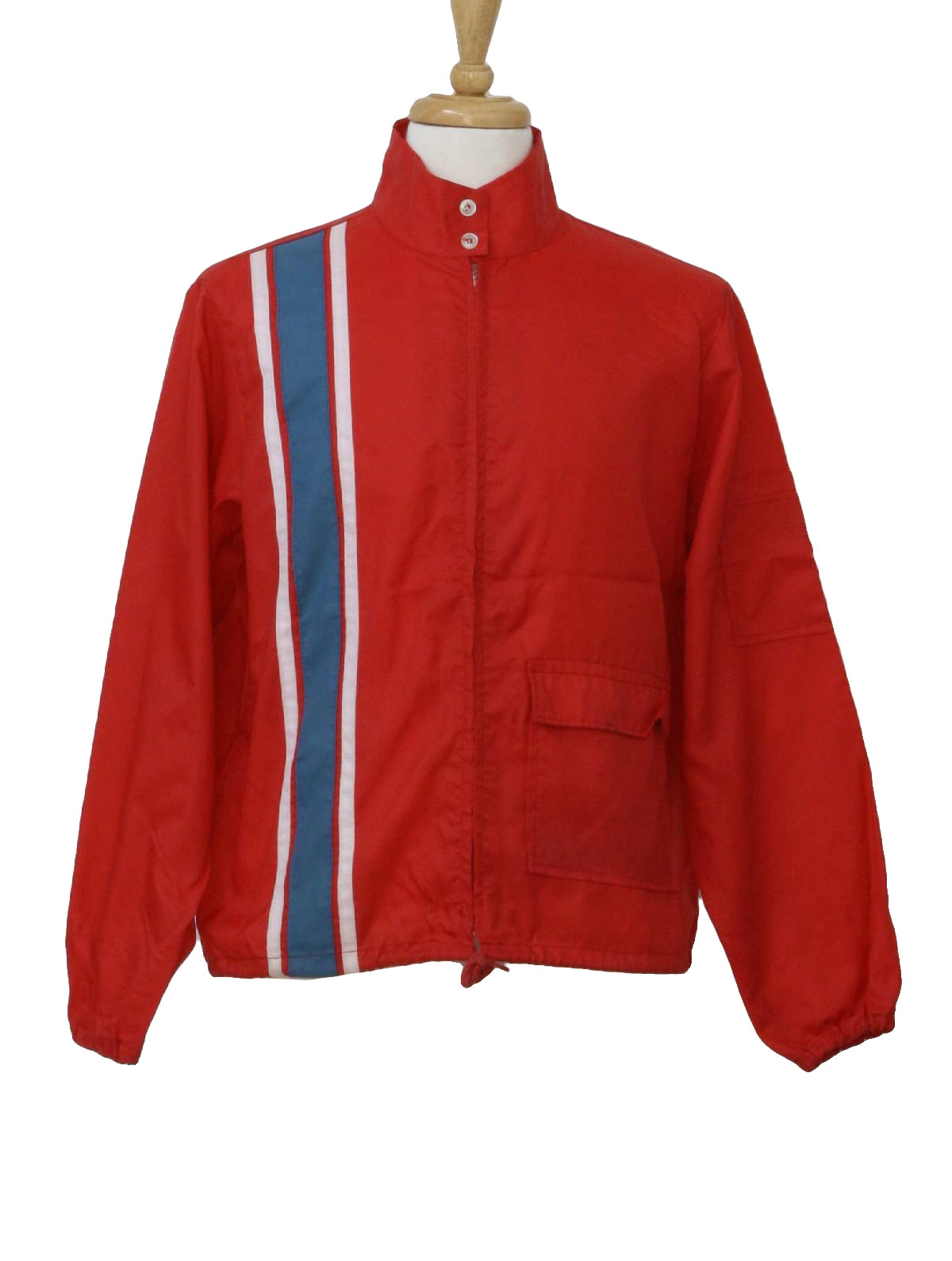 1960's Jacket (Topp Master): 60s -Topp Master- Mens red, white and blue ...