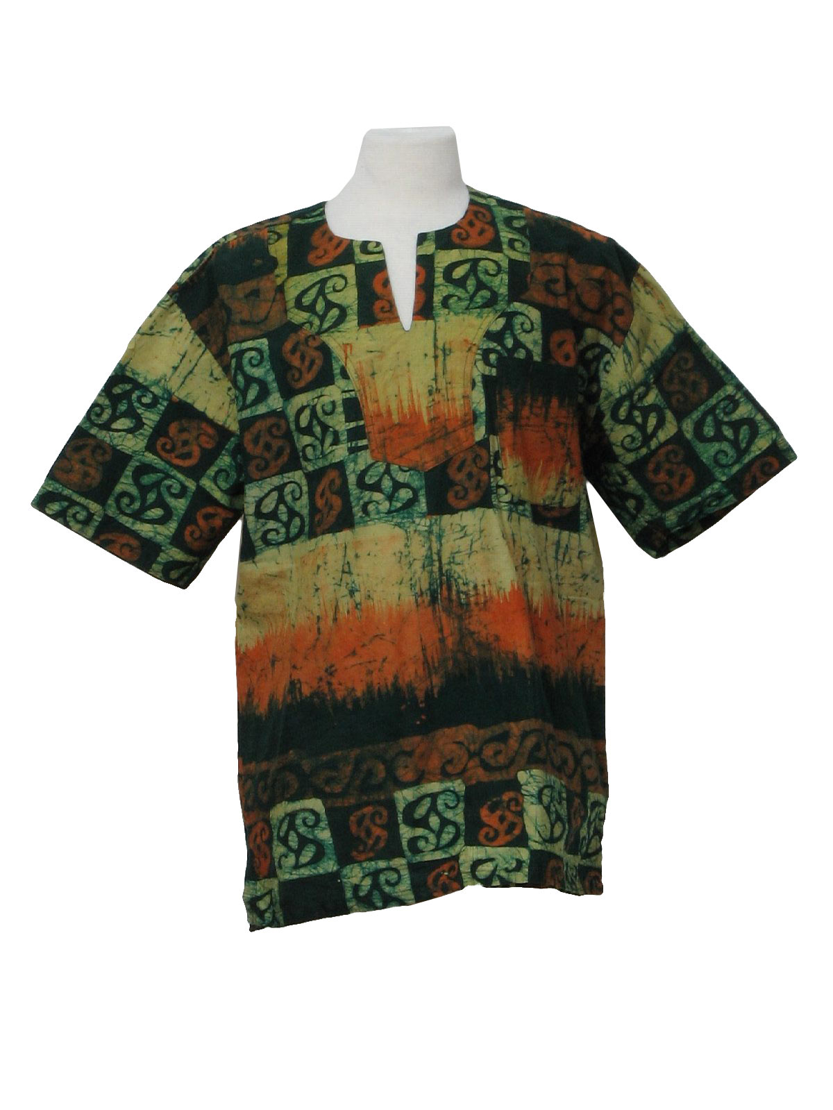 1970's Hippie Shirt: 70s style (made more recently)- Mens ...