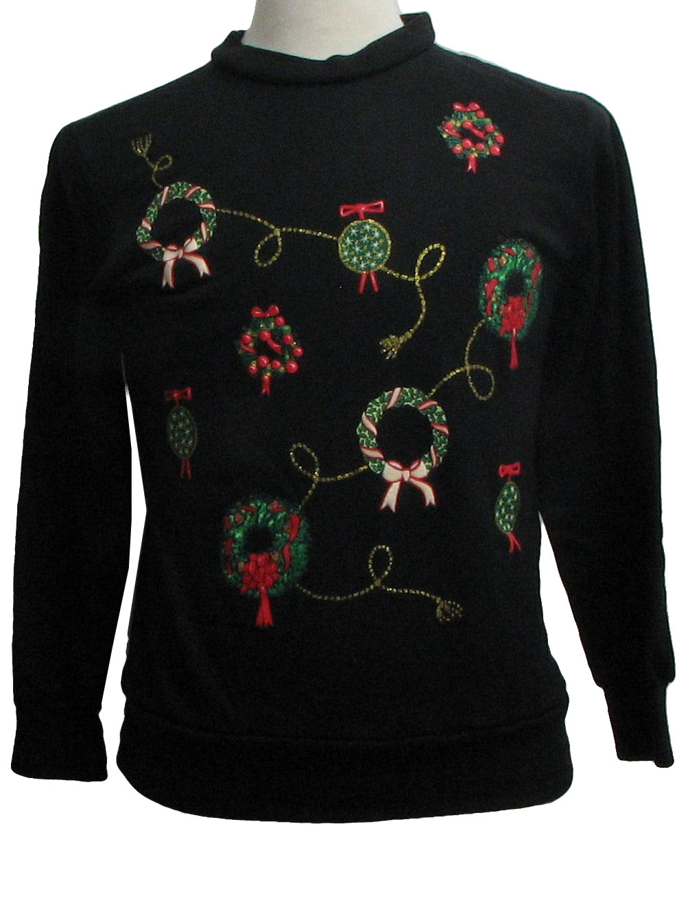 Blair Eighties Vintage Womens Ugly Christmas Sweatshirt: 80s authentic ...