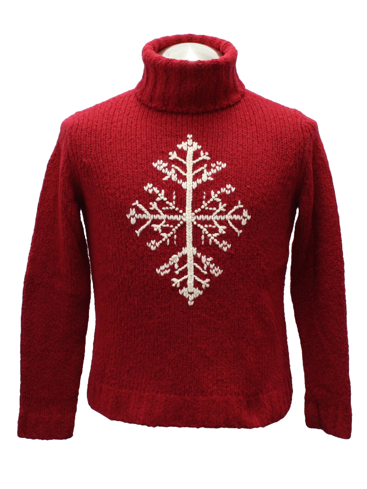 Ann taylor red on sale sweater