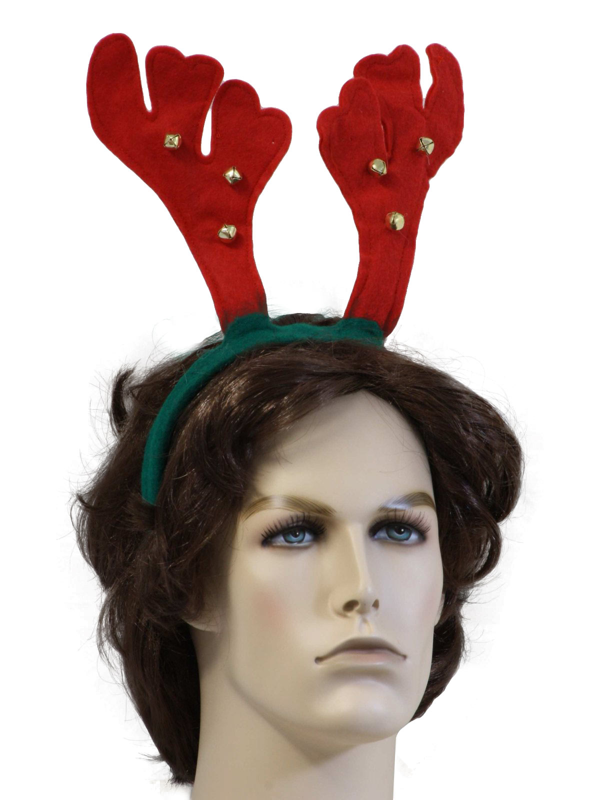 1990's Jingle Bell Antler Headband style Hat : 90s style -Christmas ...