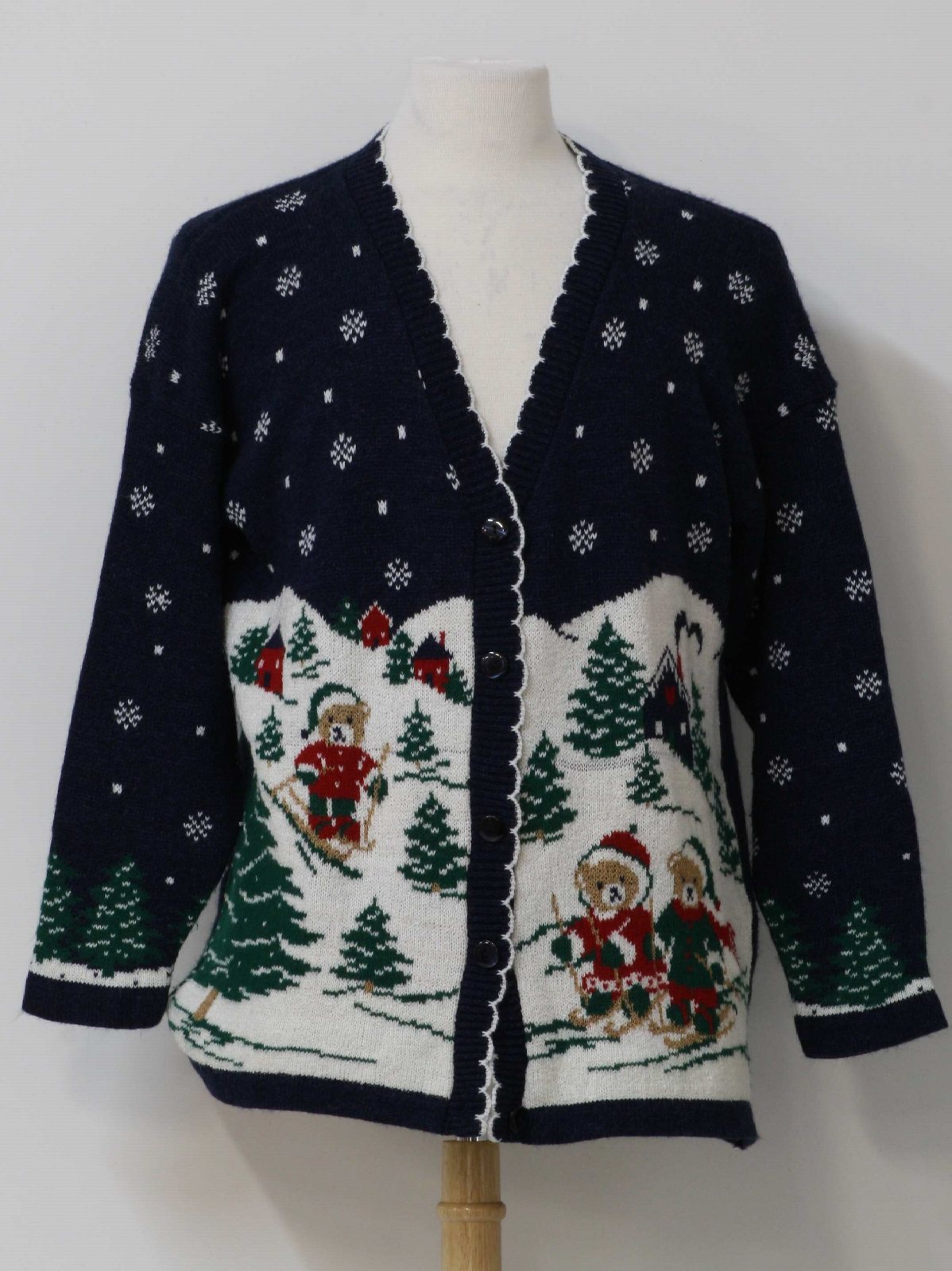 Nutcracker 80's Vintage Ugly Christmas Sweater : 80s authentic vintage ...