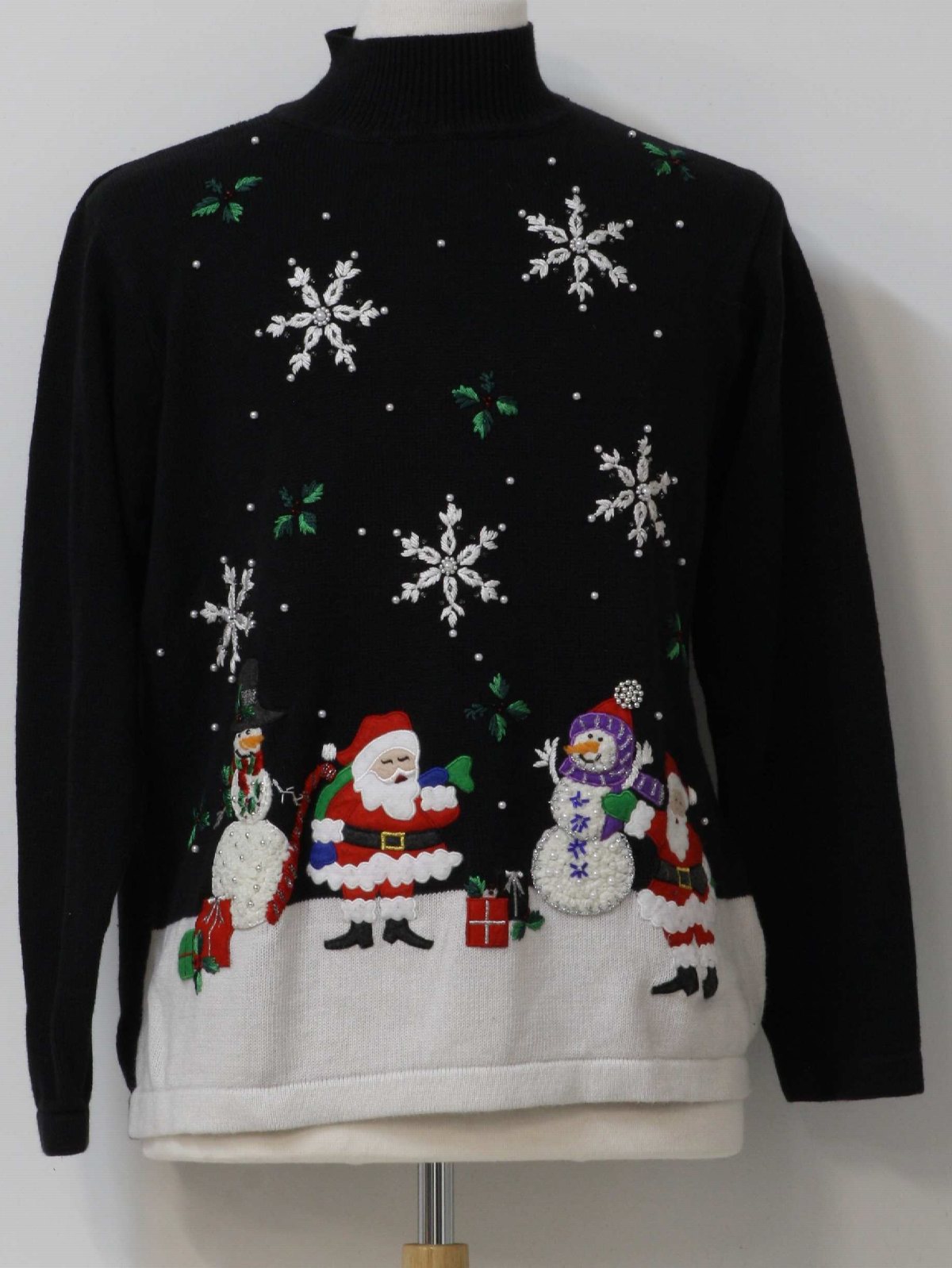 Ugly Christmas Sweater : -Basic Editions- Unisex charcoal-black, white ...