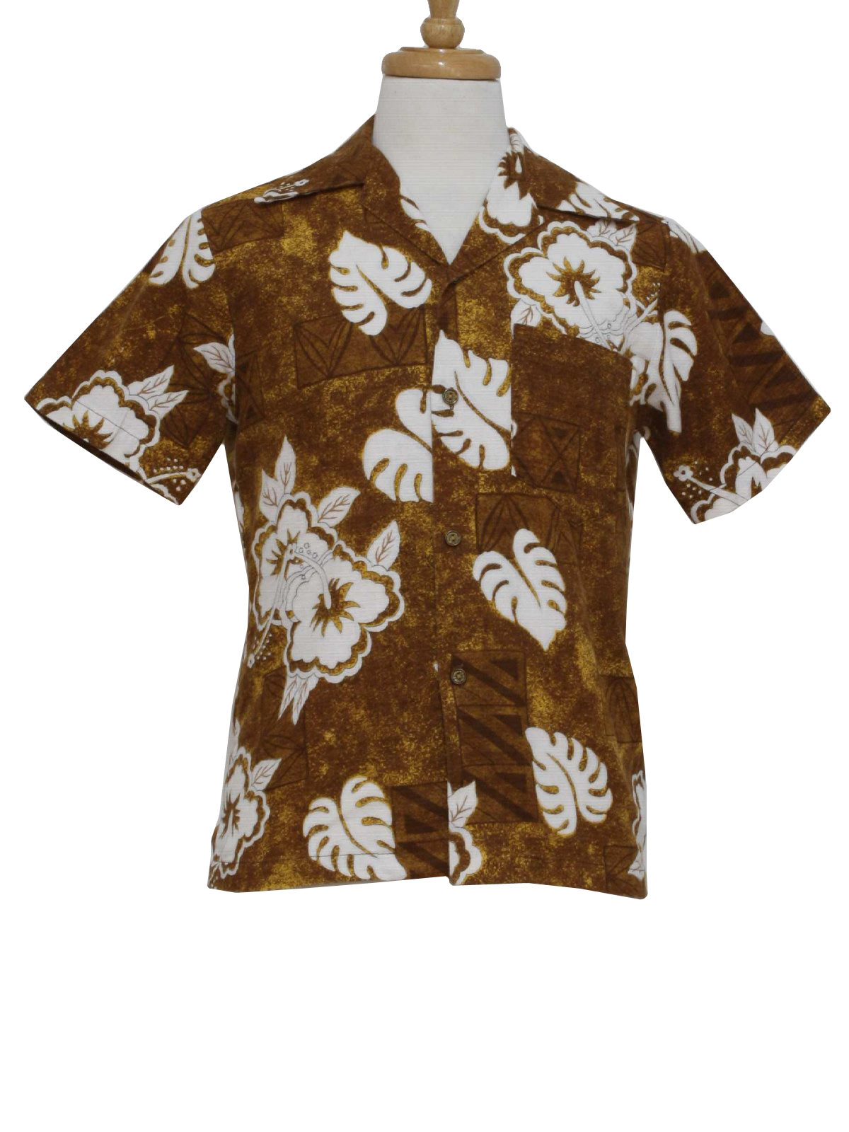 black hawaii shirt