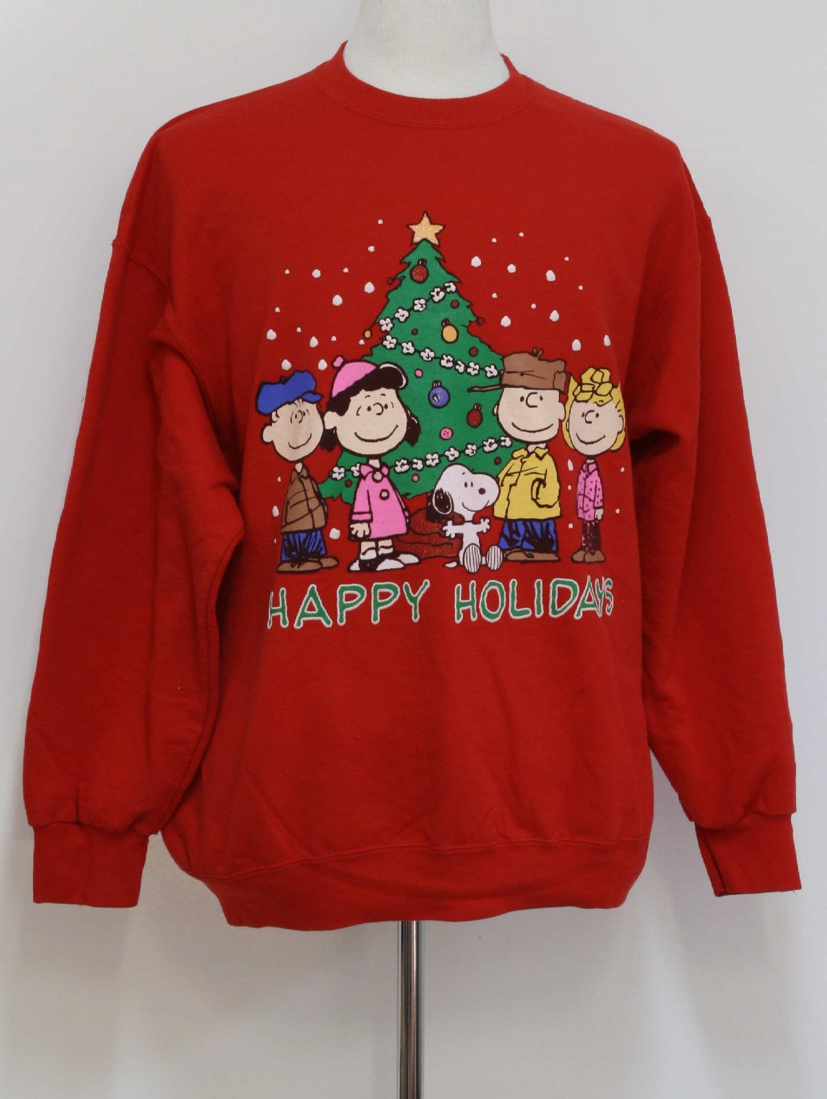 peanuts christmas sweatshirts