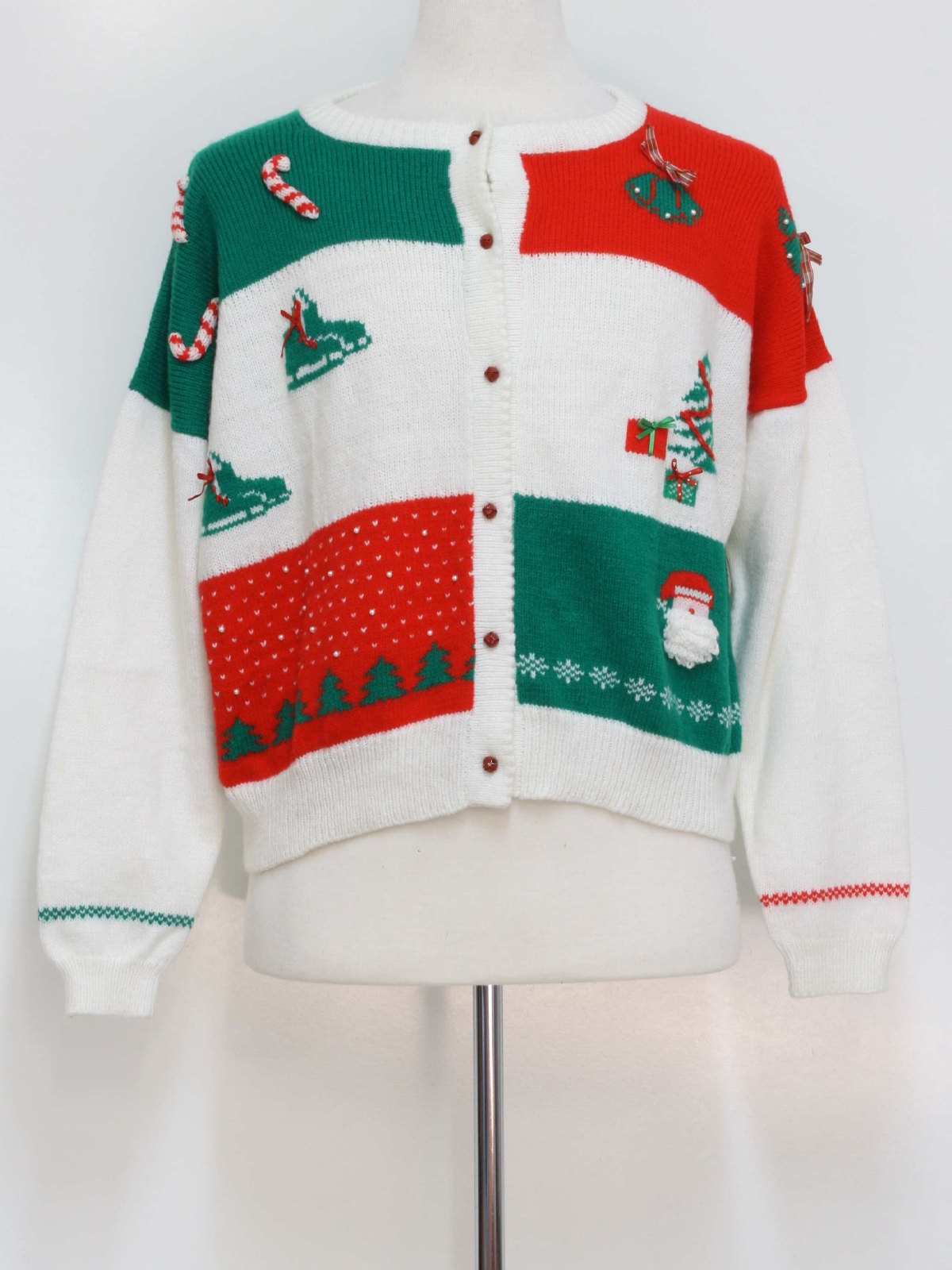 1970's Womens Rare 1970s Ugly Christmas Sweater: 70s -no label- Womens ...