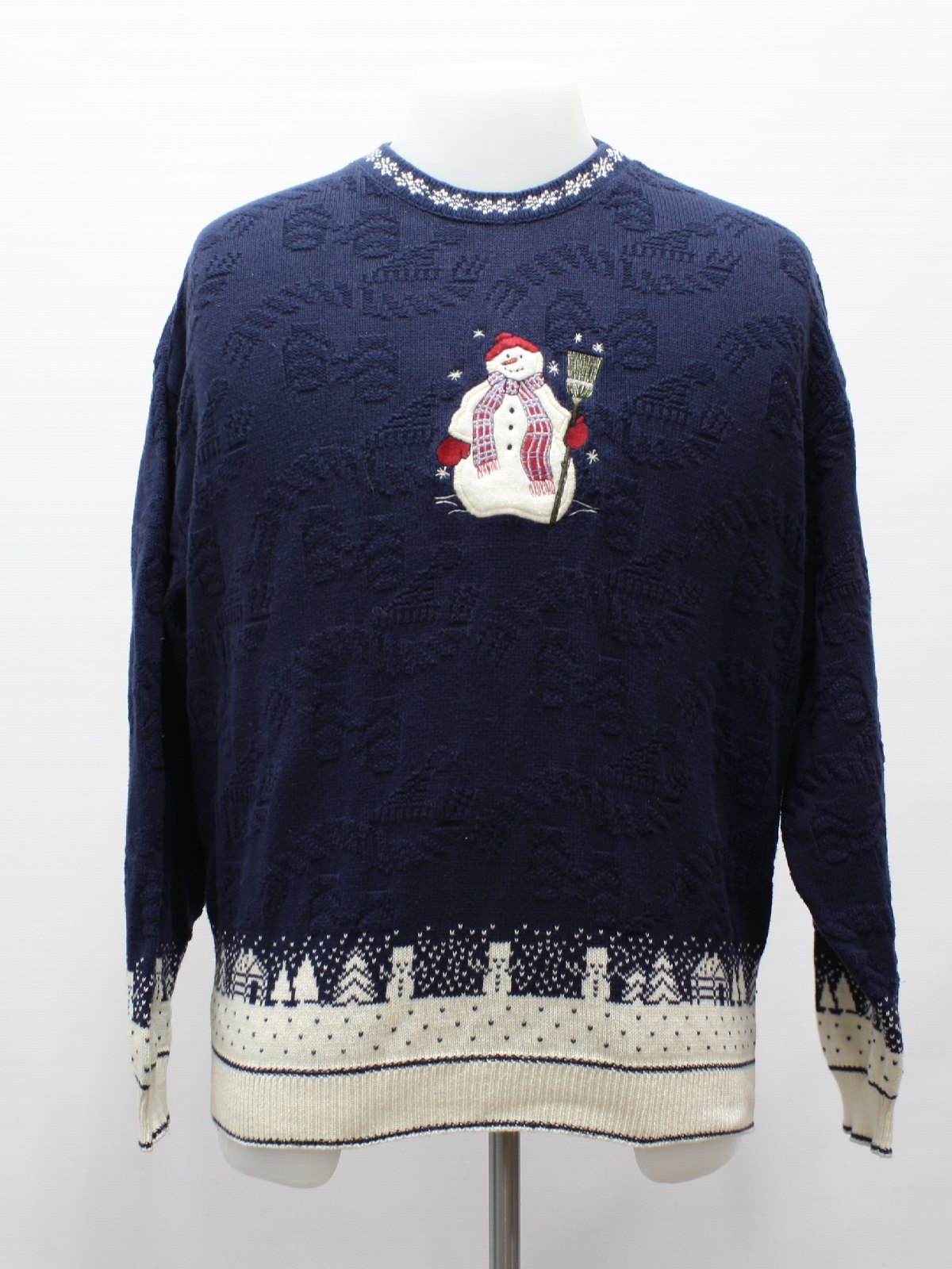 Ugly Christmas Sweater: -Northern Reflections- Unisex midnight blue ...