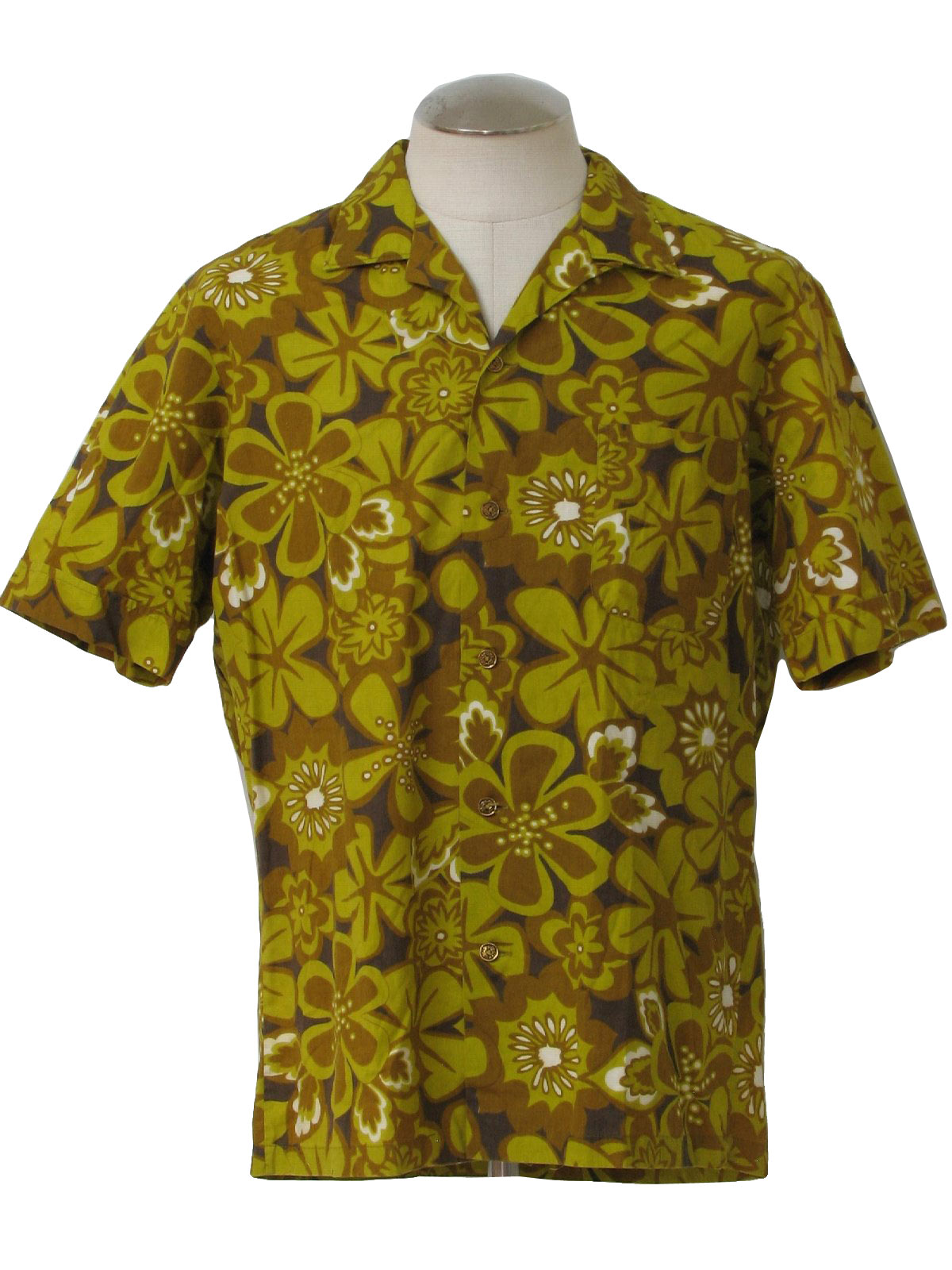 60s Retro Hawaiian Shirt: 60s -Kona Kai Hawaiian Casuals by Jantzen ...