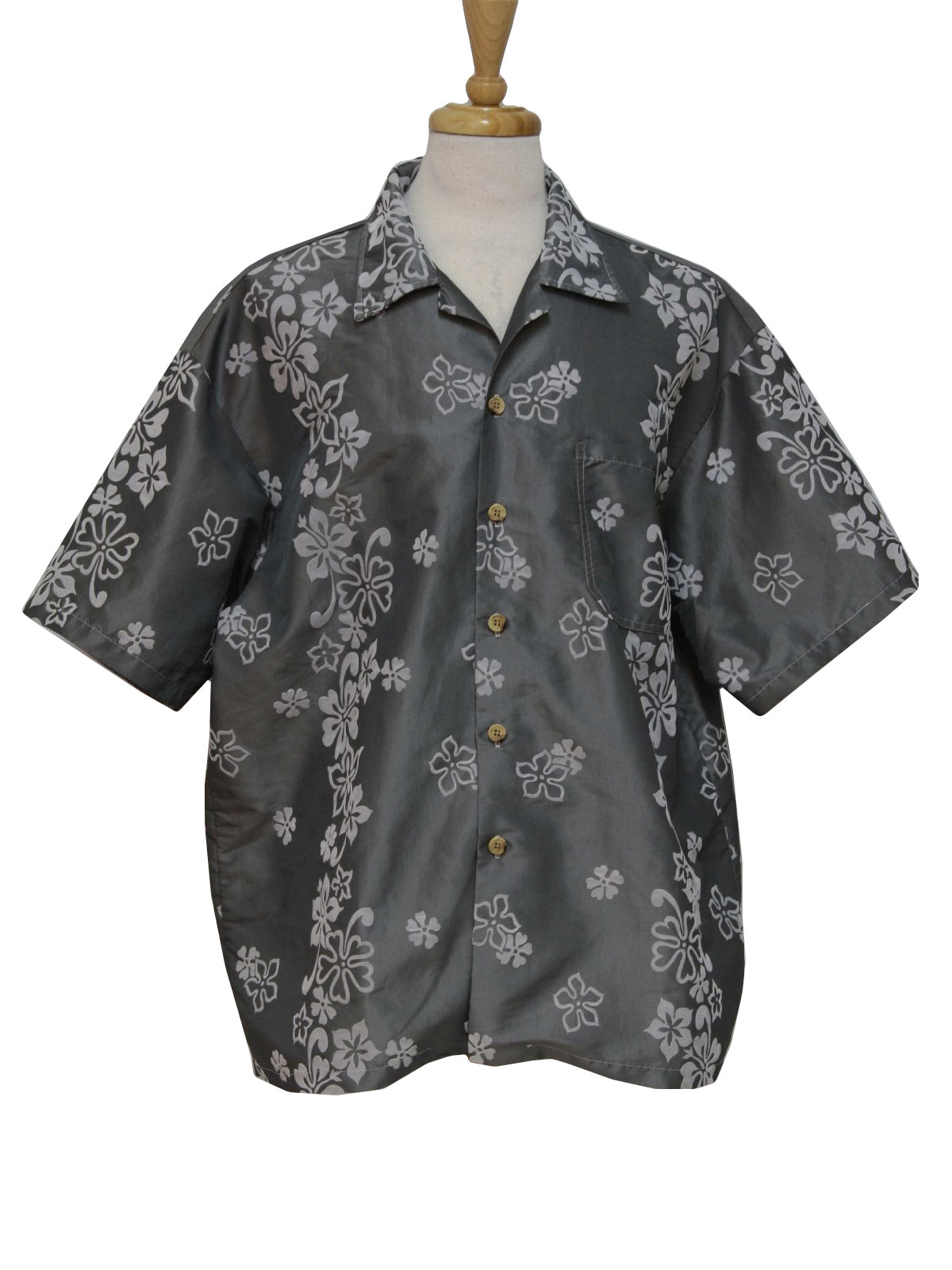Retro 1990's Hawaiian Shirt (Tapa Threads) : 90s -Tapa Threads- Mens ...