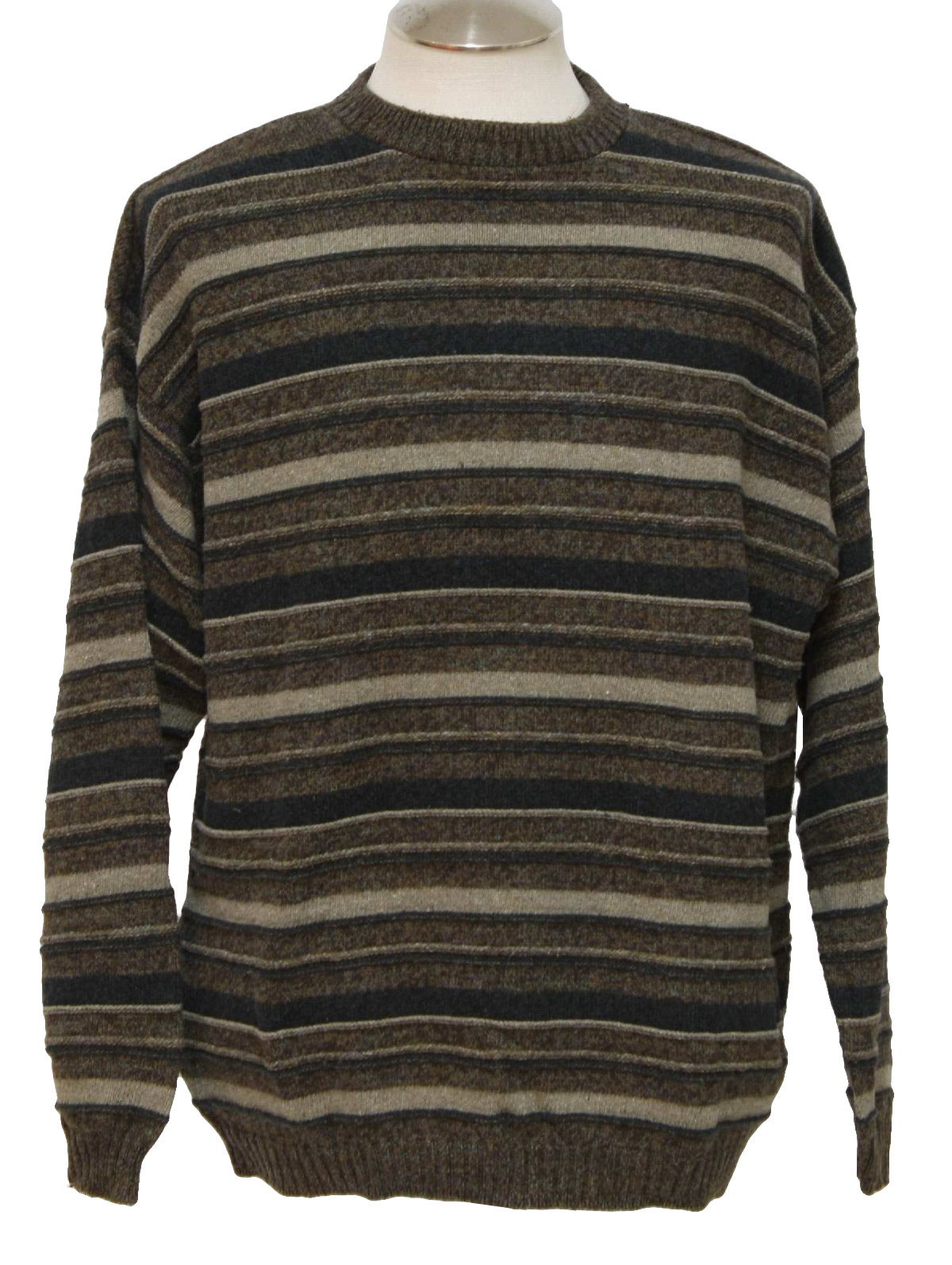 David Taylor 90's Vintage Sweater: 90s -David Taylor- Mens grey, deep ...