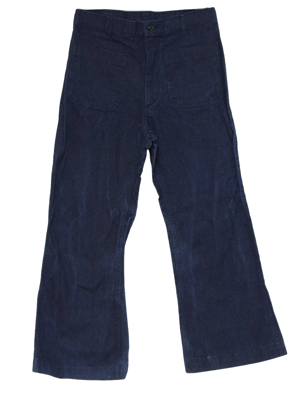 1970's Retro Bellbottom Pants: 70s -Coastal Industries- Mens blue ...