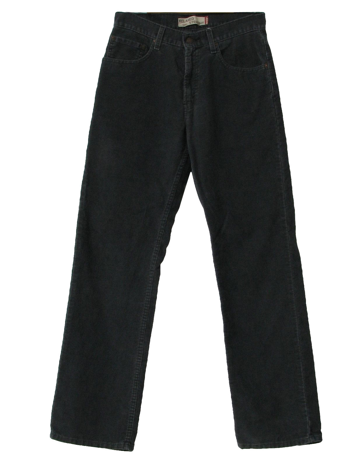 90s Pants (Levis): 90s -Levis- Mens charcoal grey cotton polyester ...