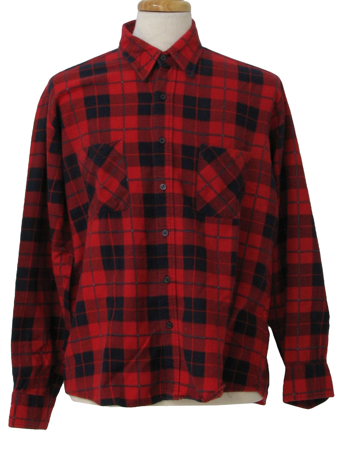 Retro 90s Shirt (Timber Trail) : 90s -Timber Trail- Mens navy and red ...