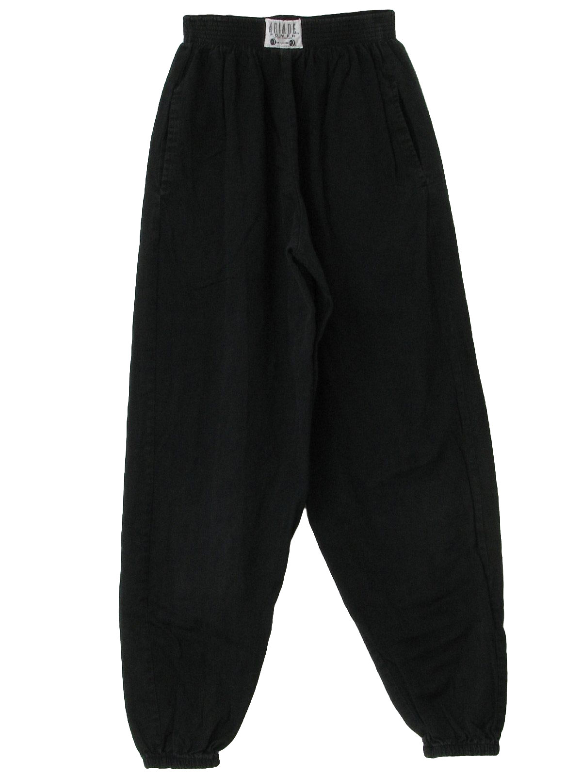 80s Pants Black Trousers Retro Pants Black Pants