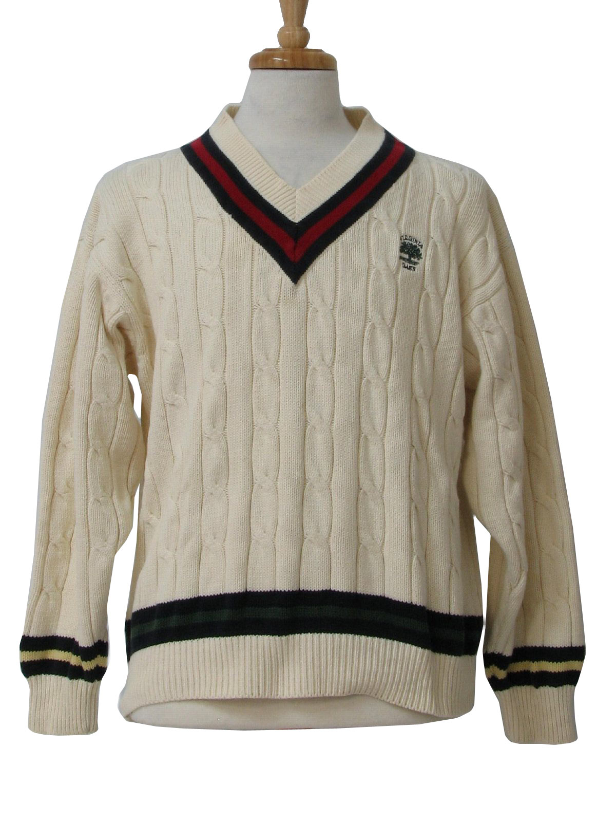 1980's Sweater (Tommy Hilfinger Golf, designer): 80s -Tommy Hilfinger ...