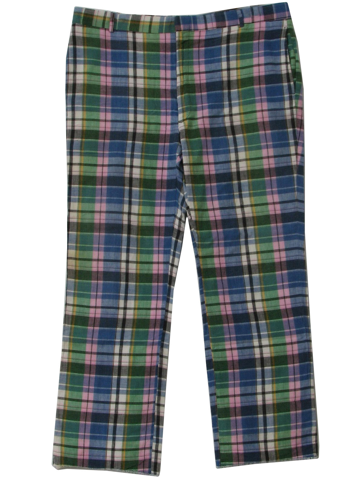 mens plaid golf pants cheap