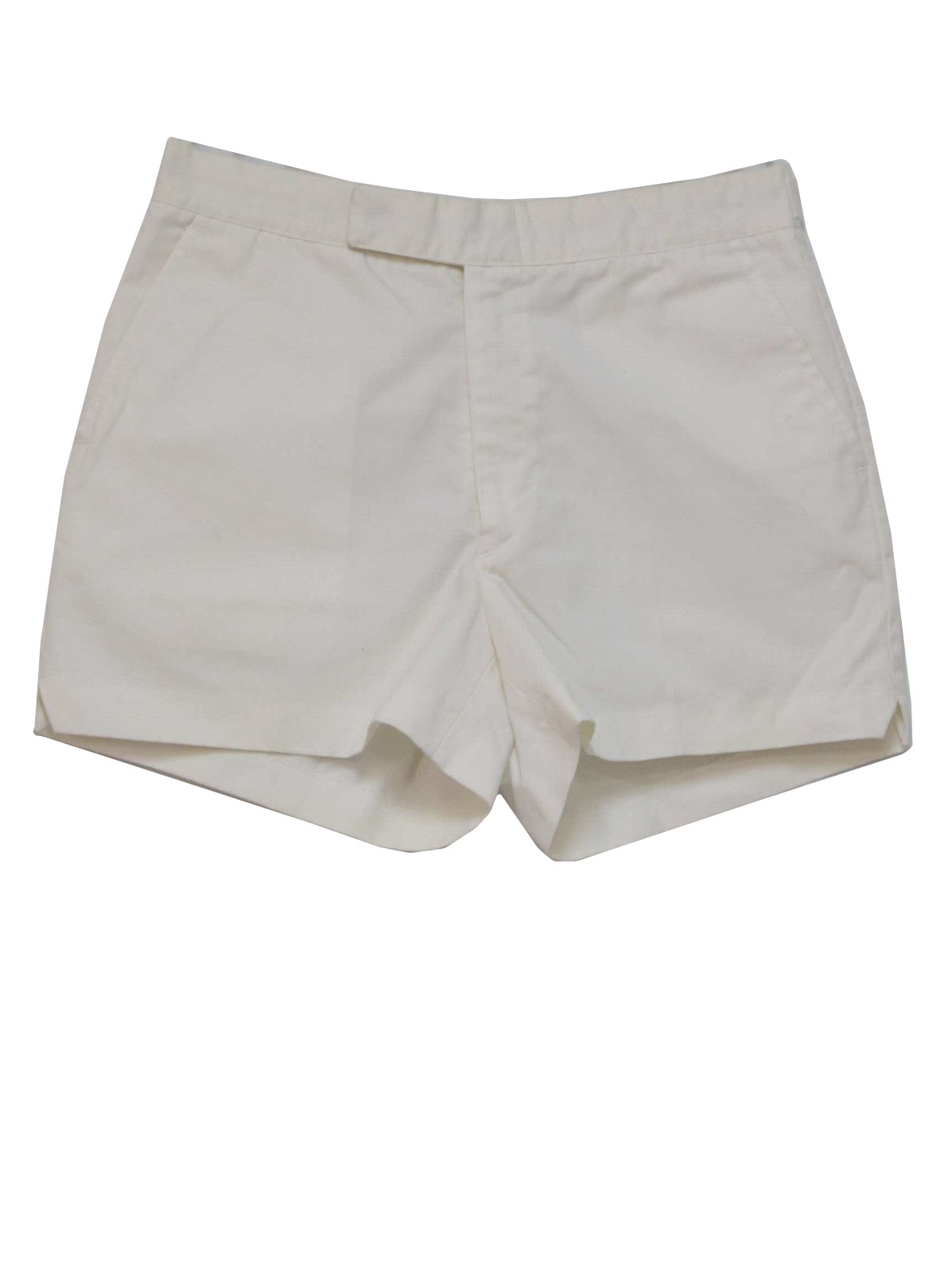 Vintage Allen A 80's Shorts: 80s -Allen A- Mens off white thick cotton ...