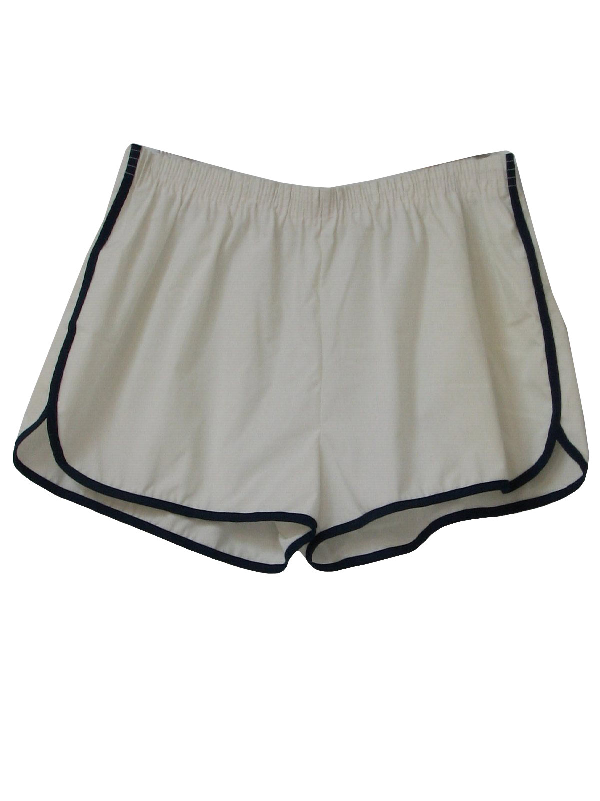 1980's Shorts (Jockey): 80s -Jockey- Mens white and blue seam stripe ...