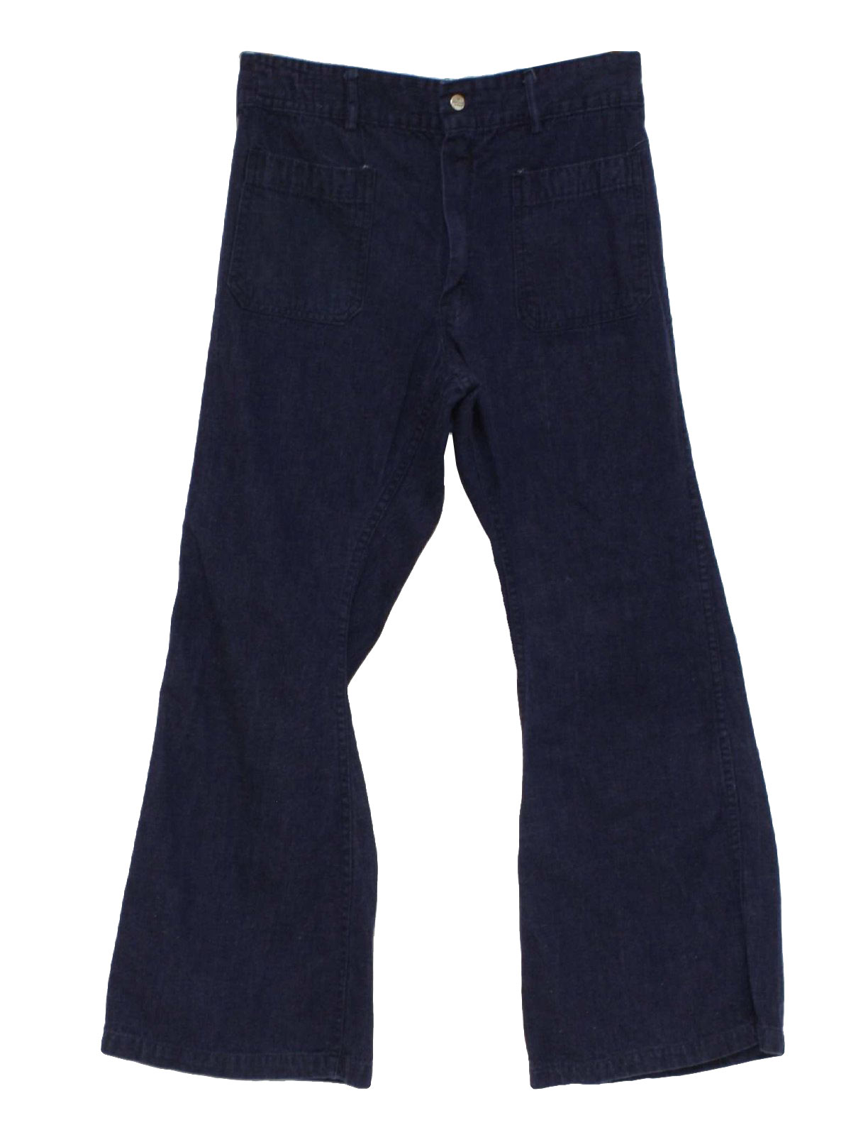 Vintage Seafarer 1970s Bellbottom Pants: 70s -Seafarer- Mens denim blue ...