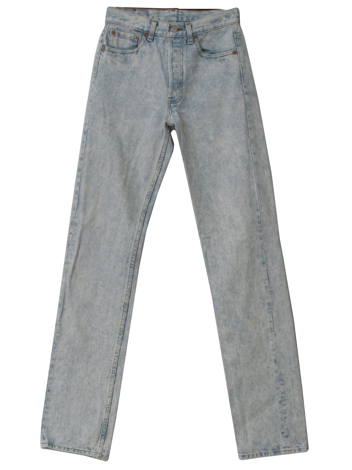 Levis 501 Eighties Vintage Pants: 80s -Levis 501- Mens light blue acid ...