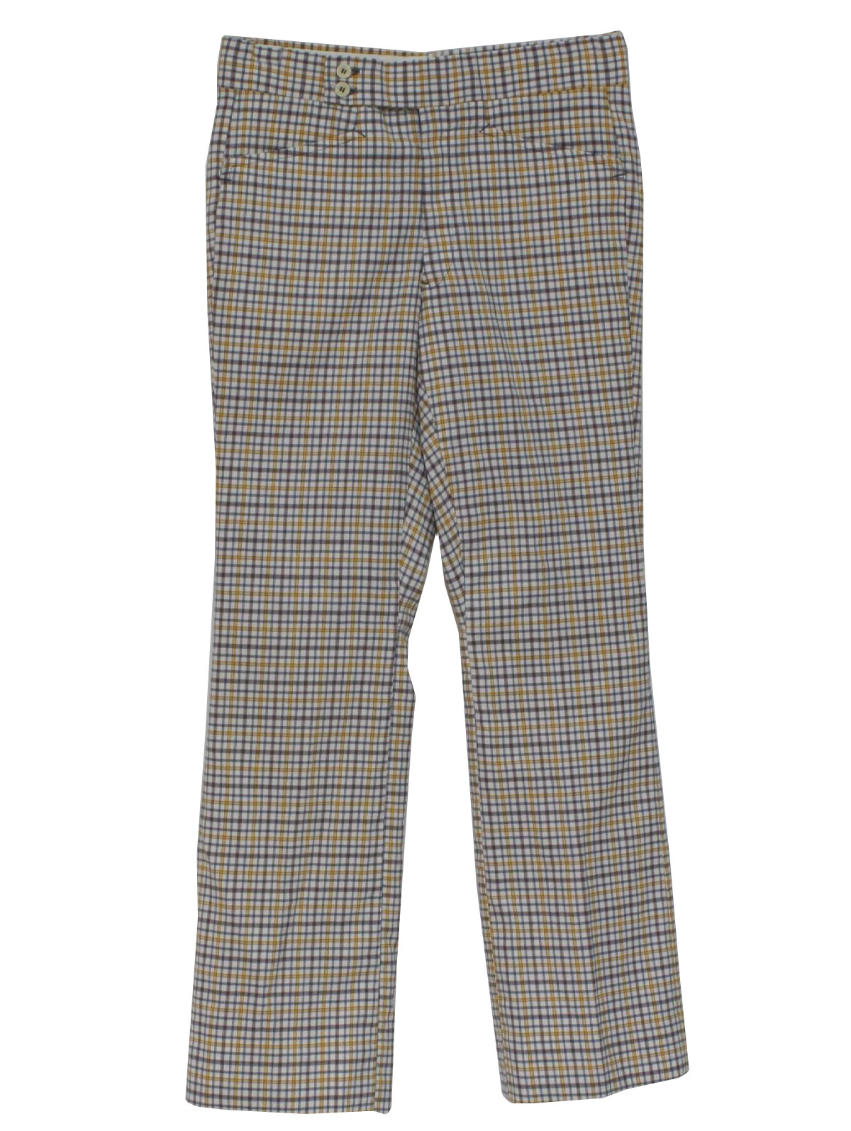 Seventies Jack Nicklaus Pants: 70s -Jack Nicklaus- Mens white, blue ...