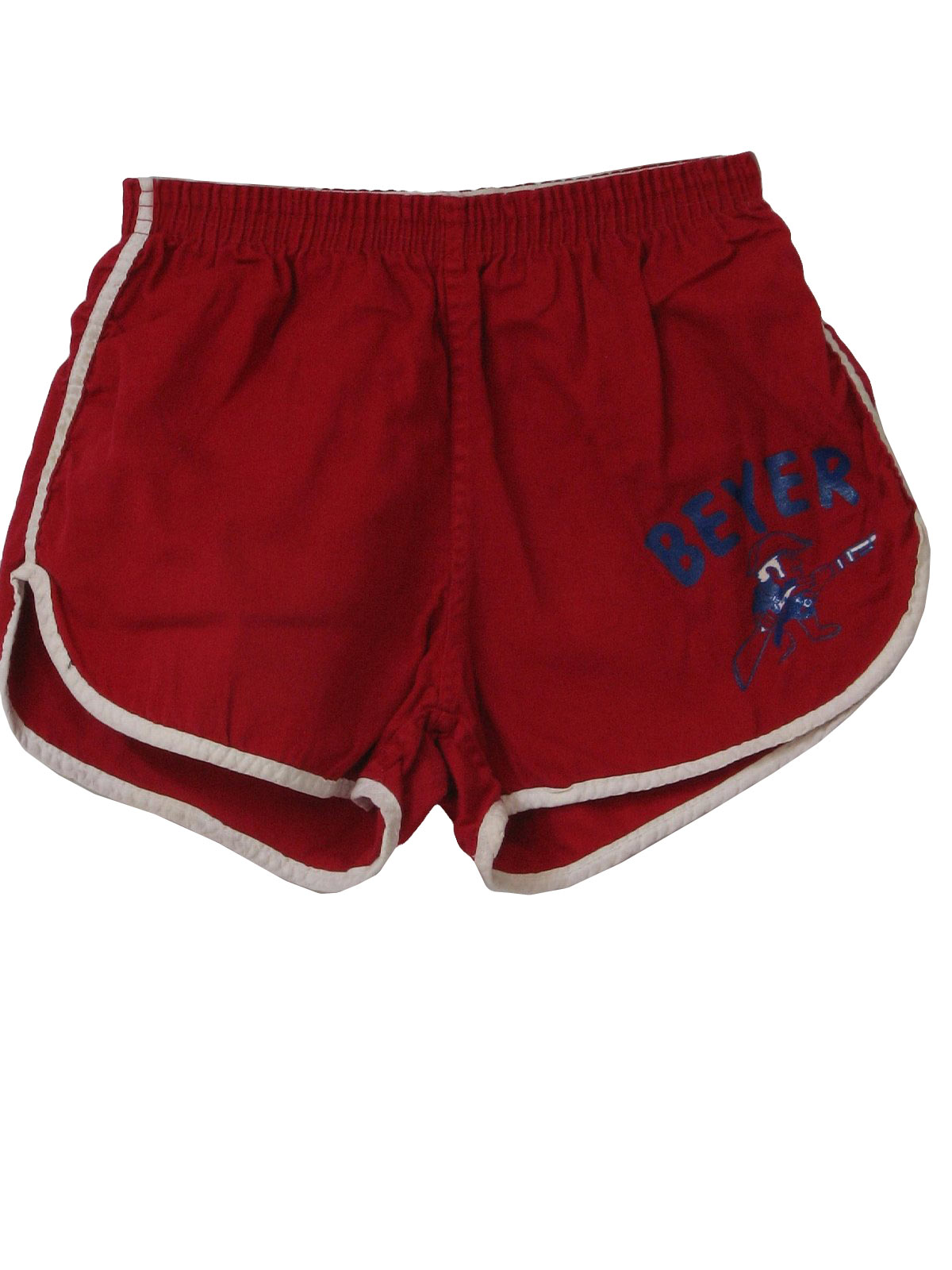 red white and blue champion shorts