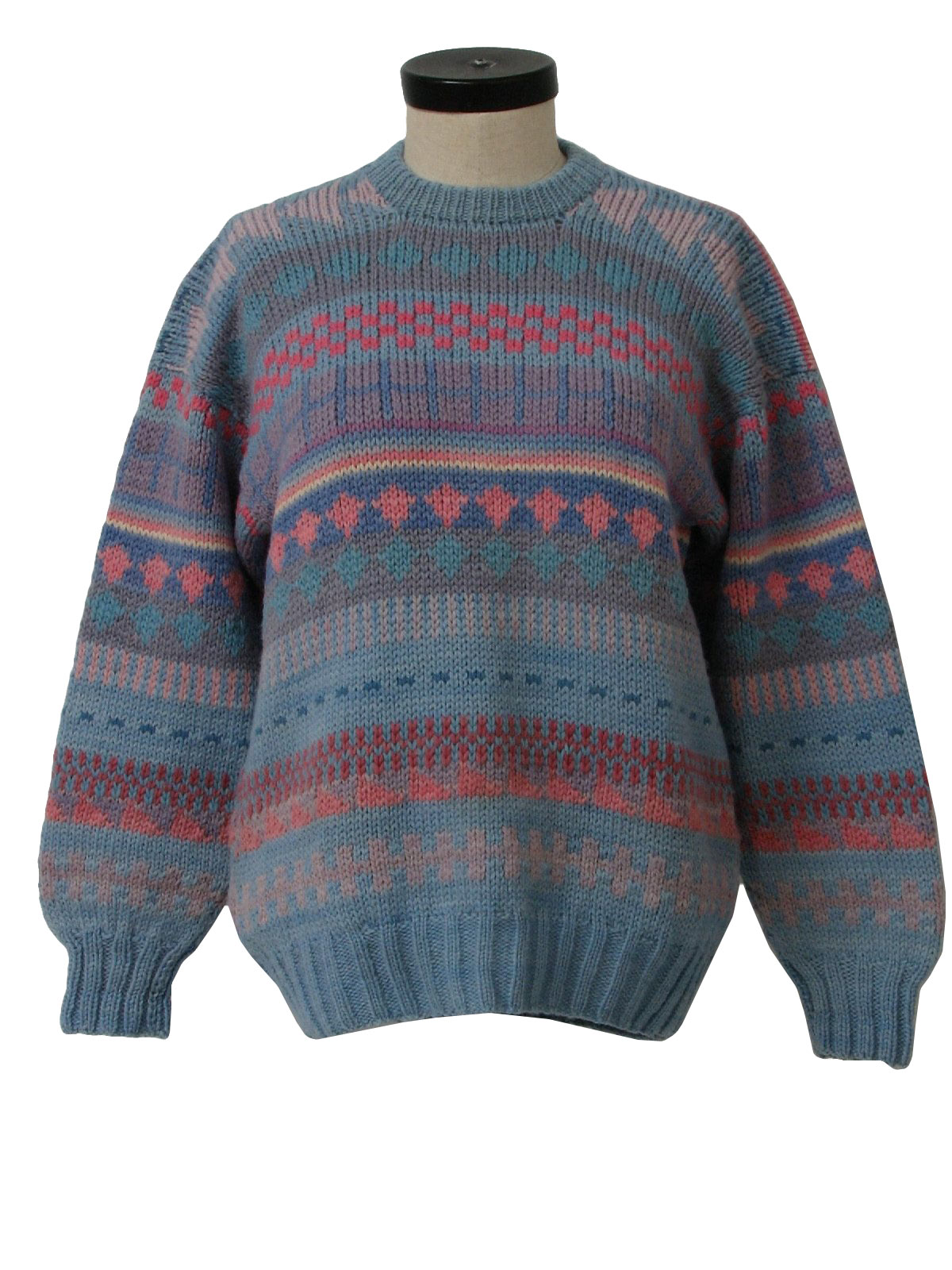 Vintage Andina, Peru 80's Sweater: 80s -Andina, Peru- Womens light ...