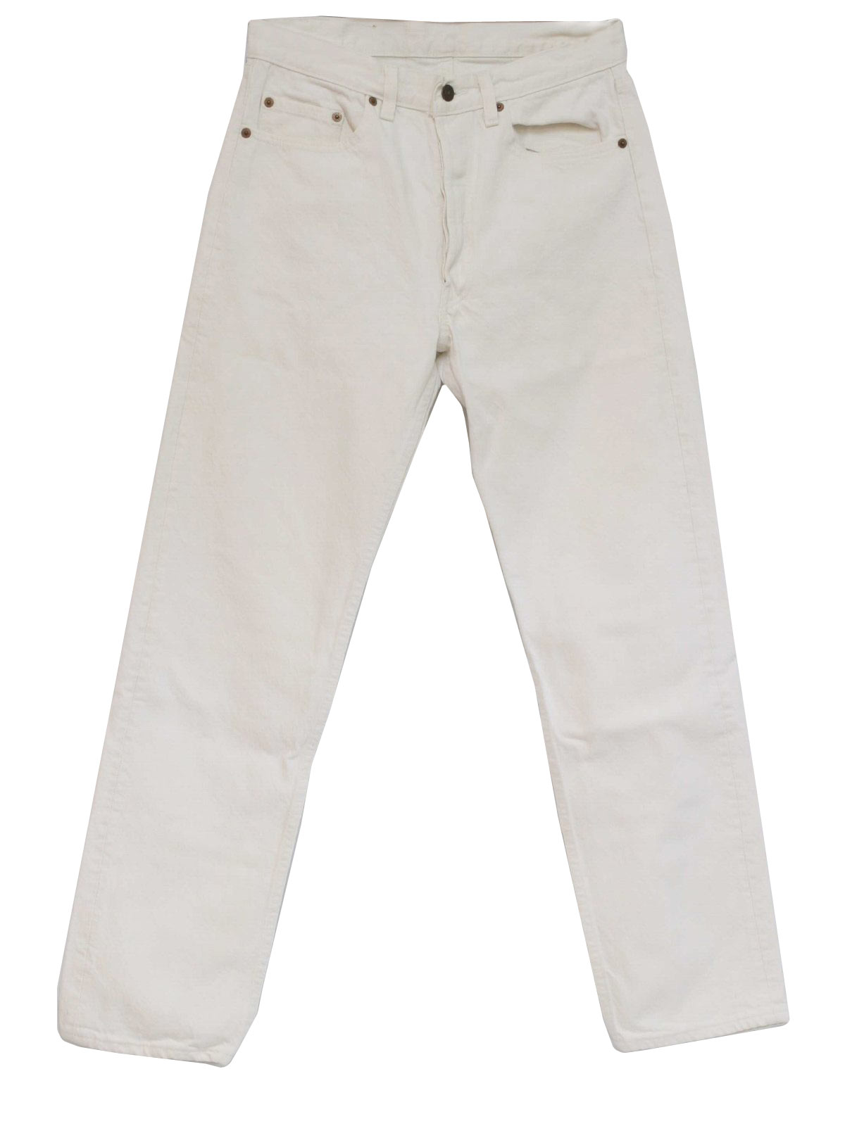 white 501 jeans