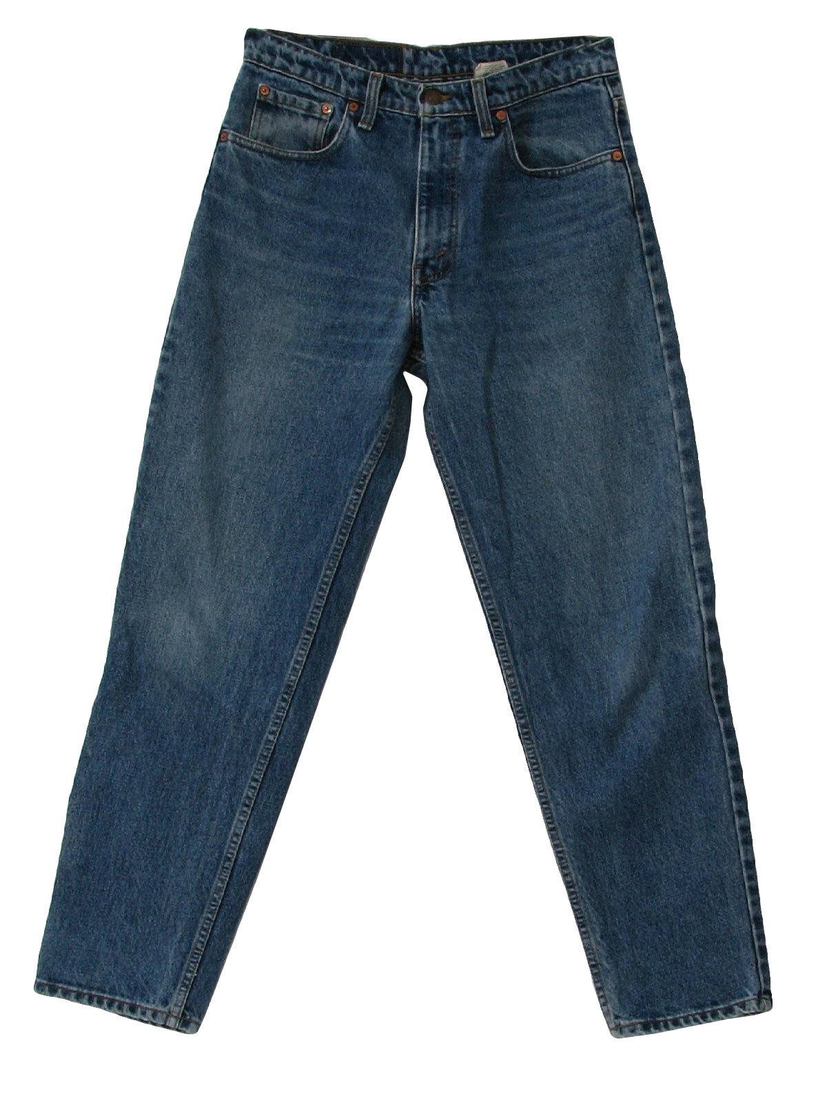90s Vintage Levis Pants: 90s -Levis- Mens blue colored denim cotton ...