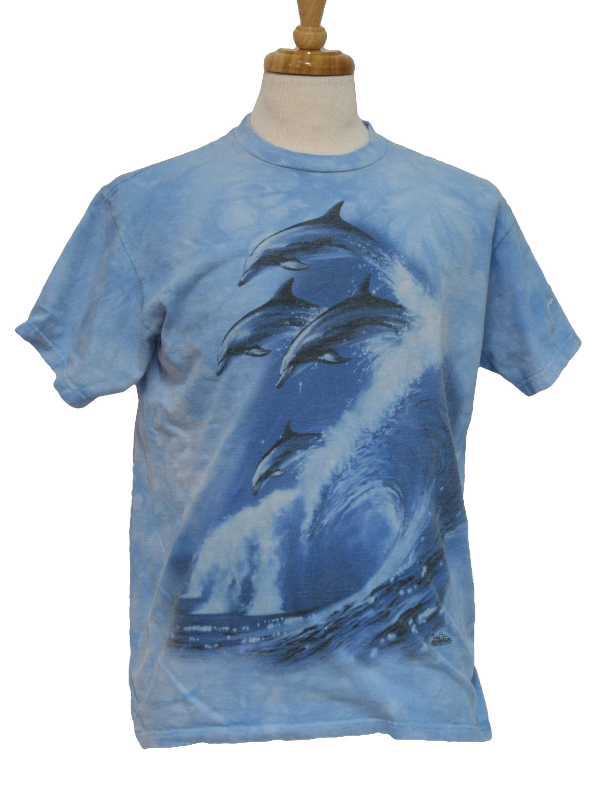 Tie Dye Dolphins Swimming T-Shirt