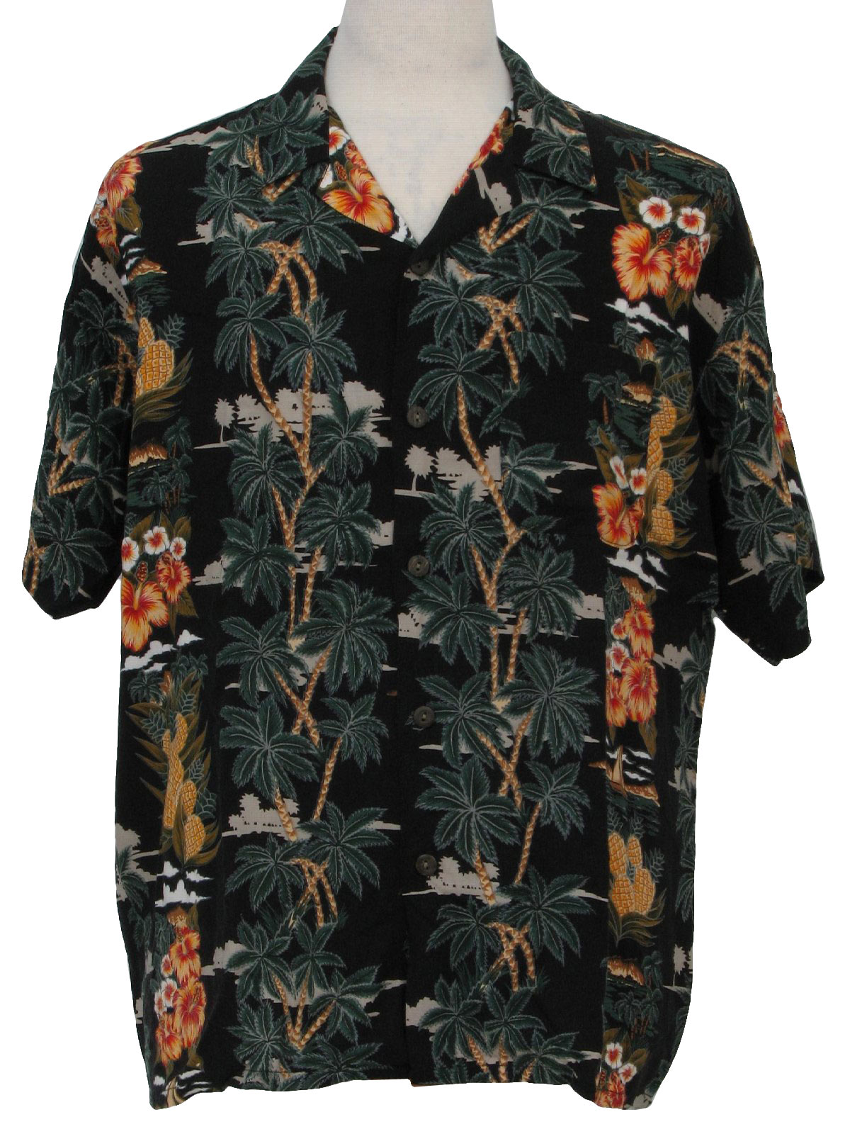 Pineapple Connection 90's Vintage Hawaiian Shirt: 90s -Pineapple ...