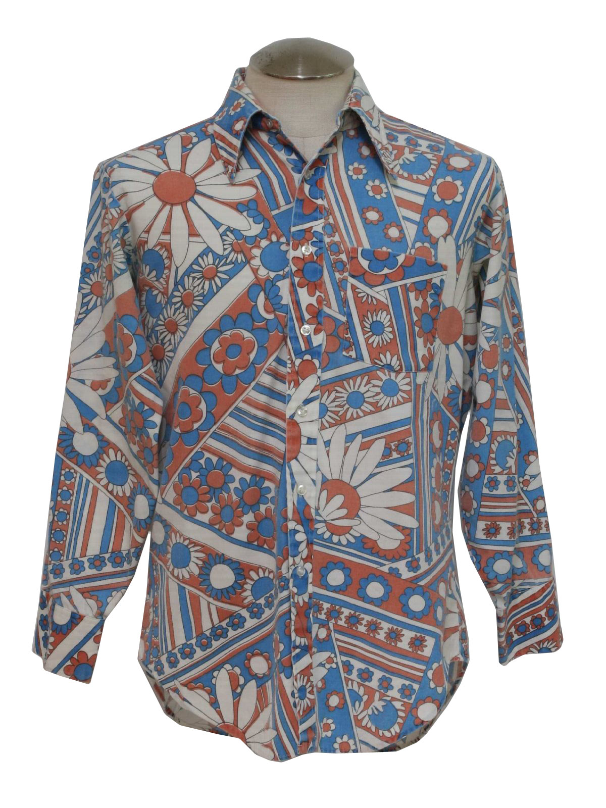 60s Vintage Arrow Mach II Shirt: Late 60s -Arrow Mach II- Mens