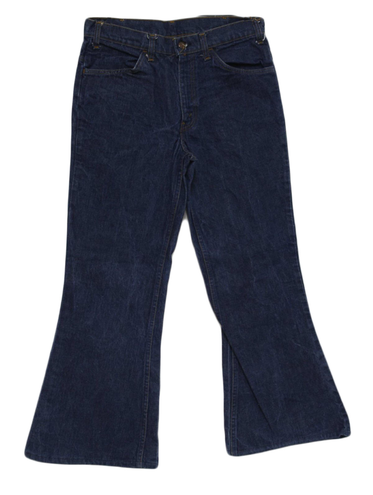 Retro 60's Bellbottom Pants: Late 60s or early 70s -Levis- Mens dark ...