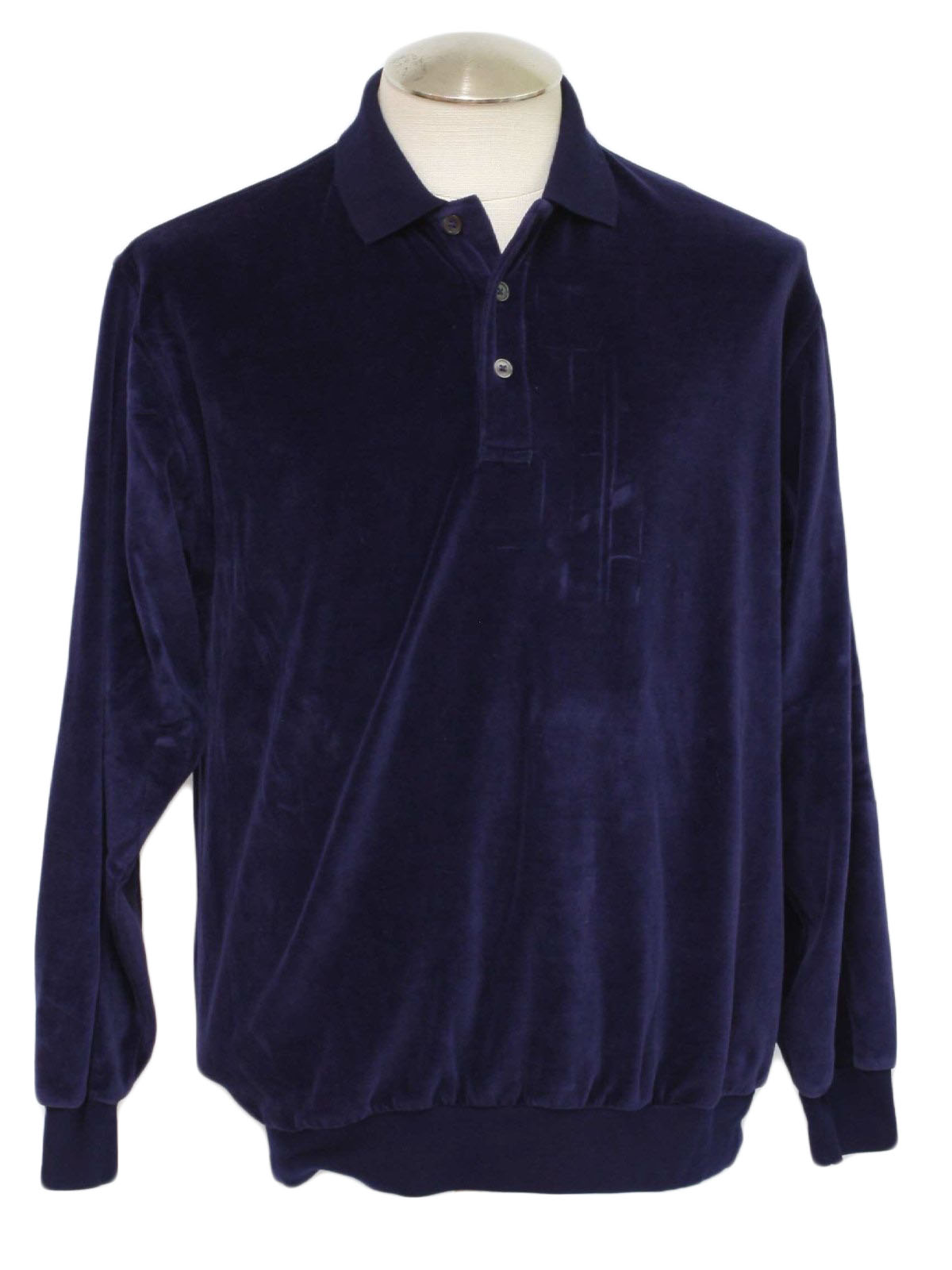 1980's Velour Shirt (Norm Thompson): 80s style (made more recently ...