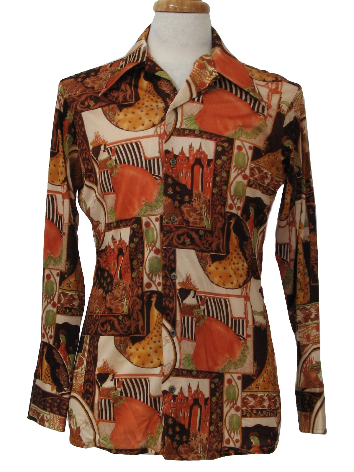 Seventies Sutton Collection Knits Print Disco Shirt: 70s -Sutton ...