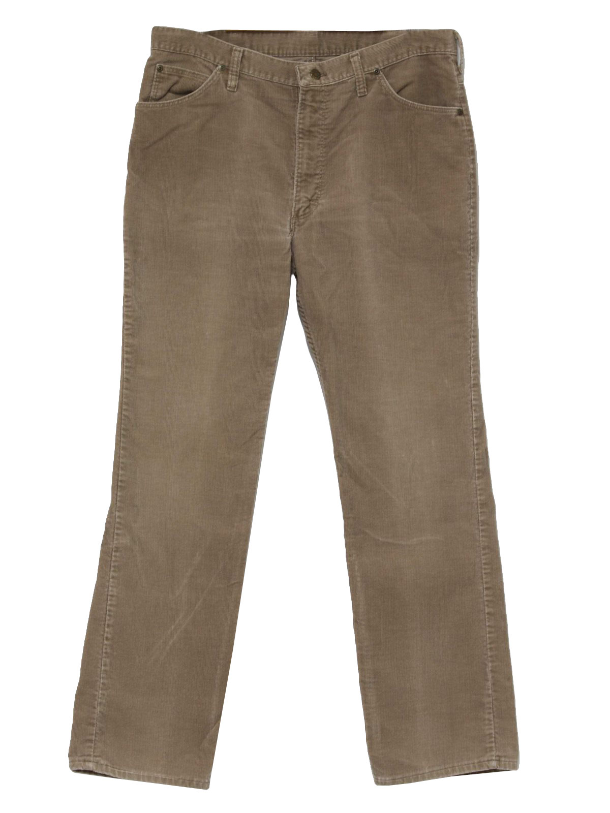 Wrangler 70's Vintage Pants: 70s -Wrangler- Mens light brown straight ...