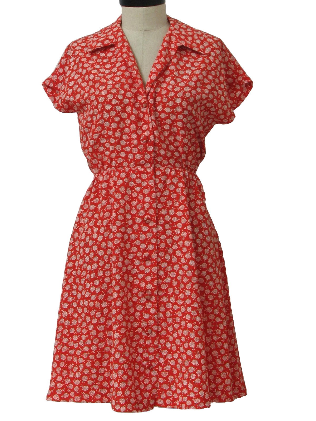 Retro 1950's Dress (Home Sewn) : 50s style (made more recently) -Home ...