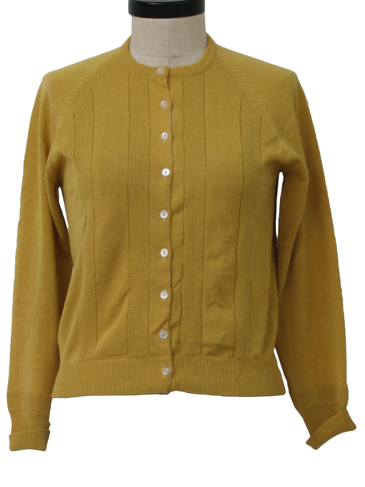 1960's Retro Caridgan Sweater: 60s -Barr and Beards Inc.- Womens old ...