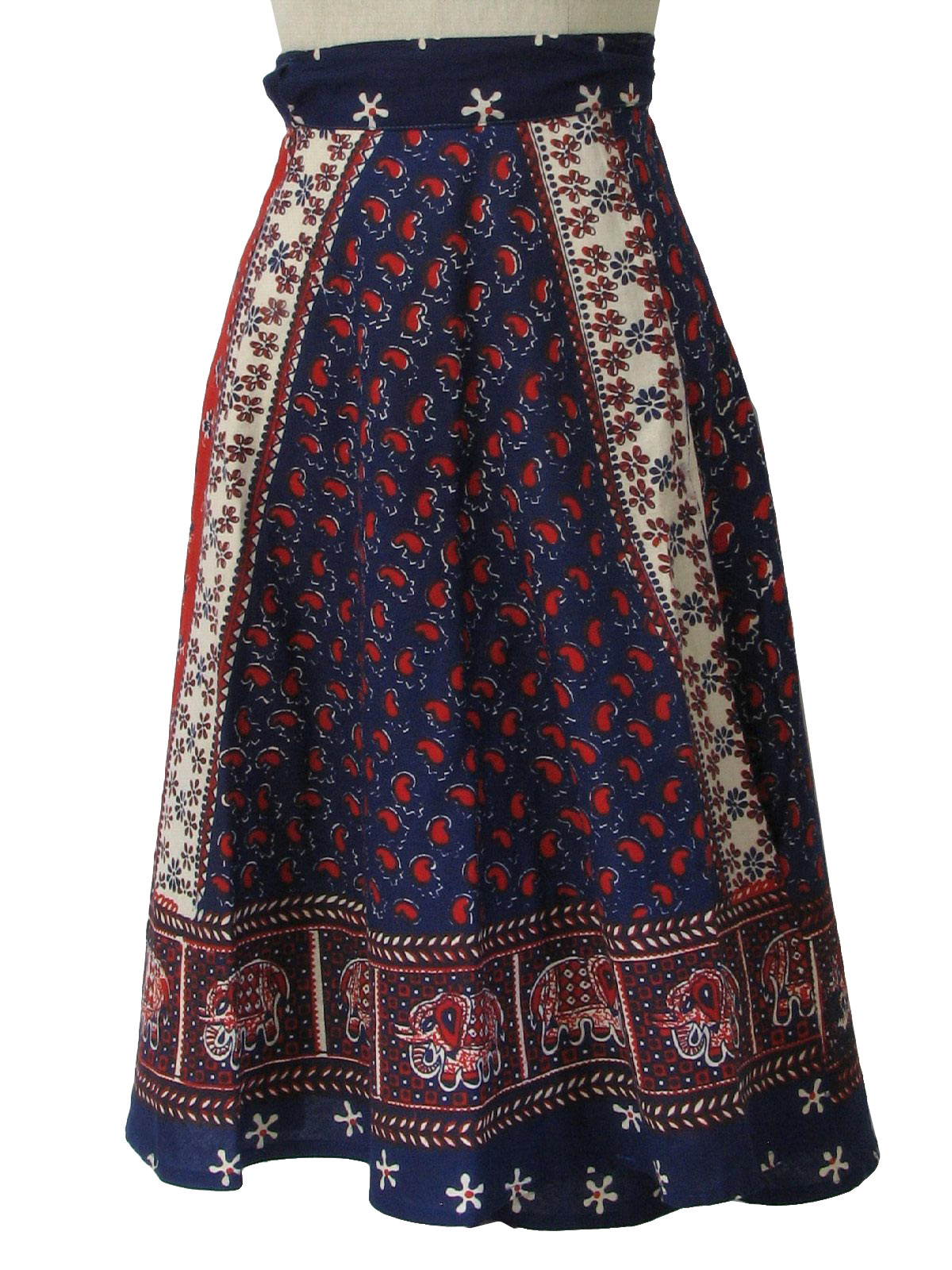 1970's Hippie Skirt (Probably Made in Pakistan): 70s style (made in 80s ...