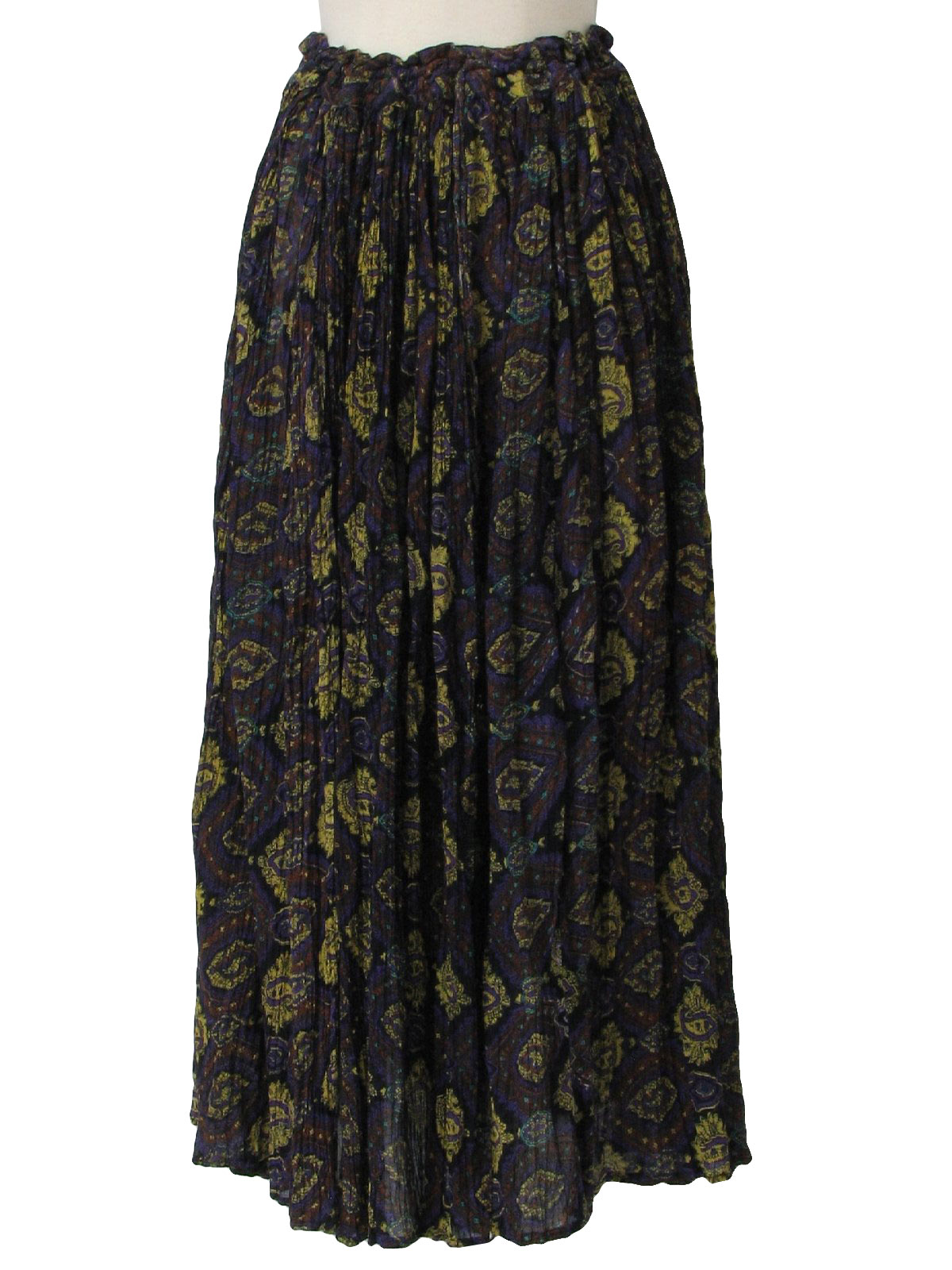 Vintage Lemieux Plus 1980s Hippie Skirt: 80s -Lemieux Plus- Womens ...