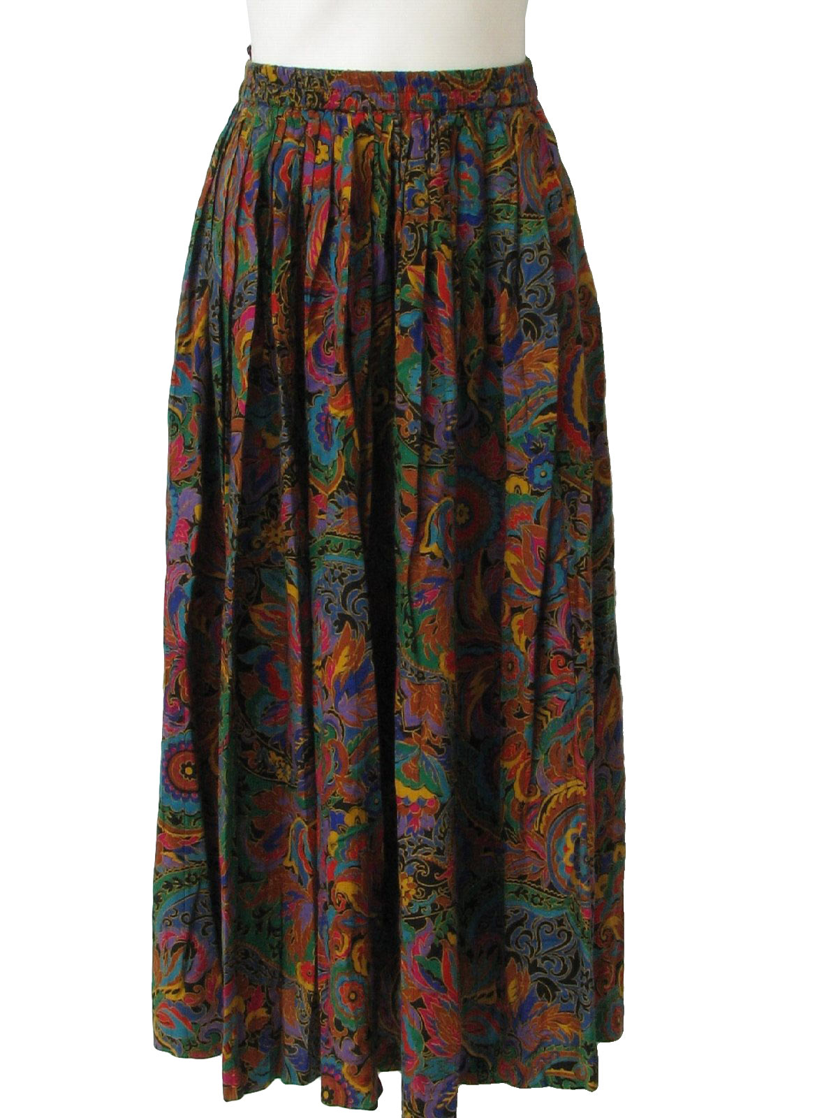 Retro 1990's Hippie Skirt (Gene Ewing) : 90s -Gene Ewing- Womens shaded ...