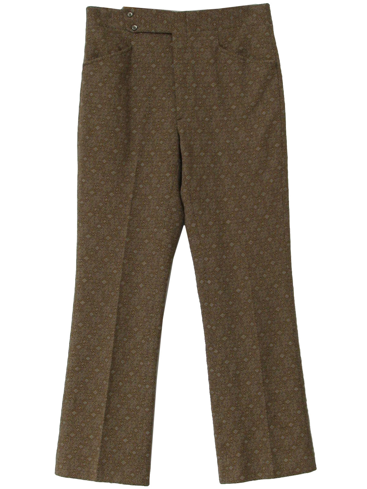 Vintage 1970's Flared Pants / Flares: 70s -Haggar Slacks- Mens light ...