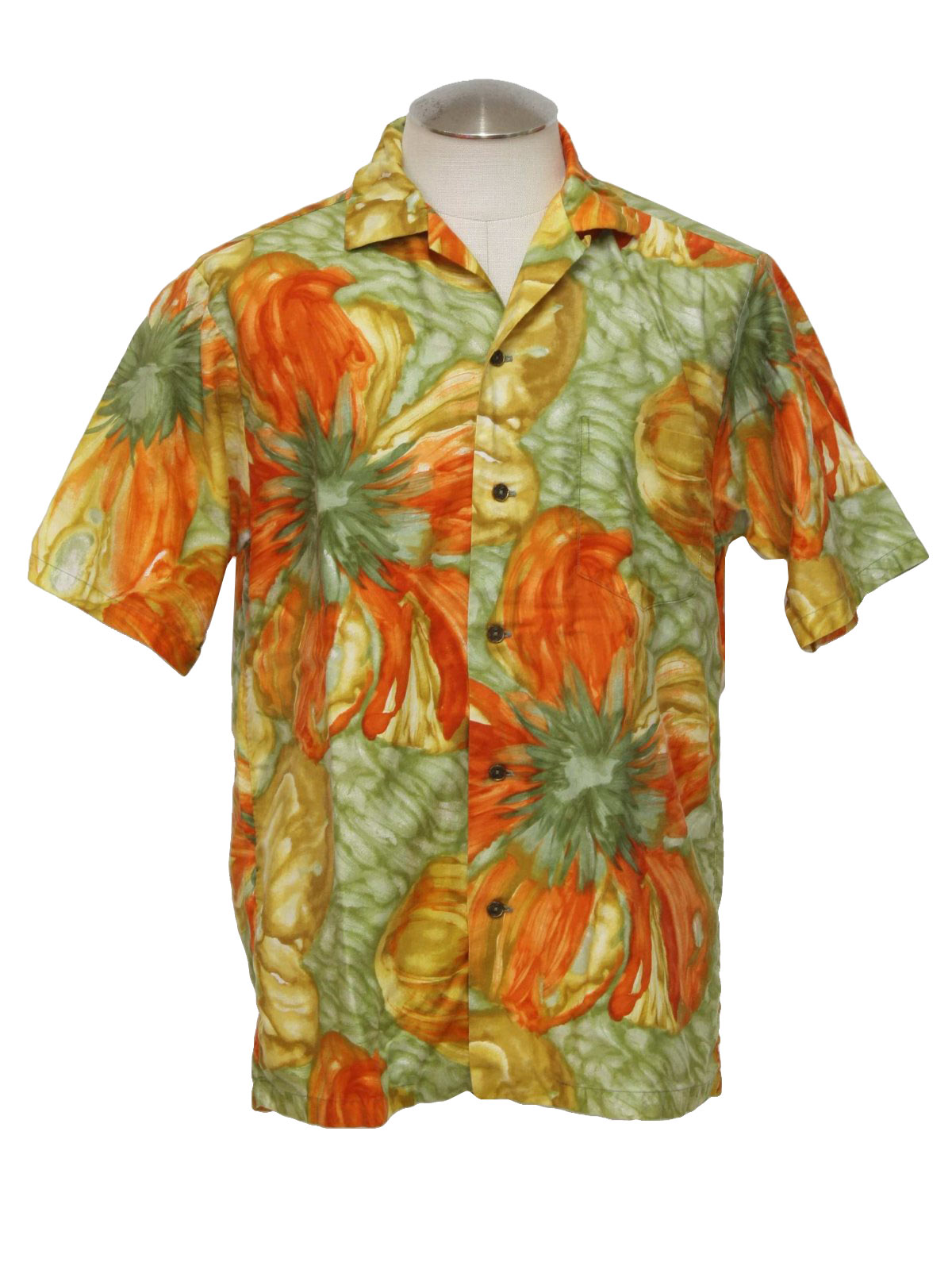 60s Vintage Alfred Shaheen Hawaiian Shirt: 60s -Alfred Shaheen- Mens ...