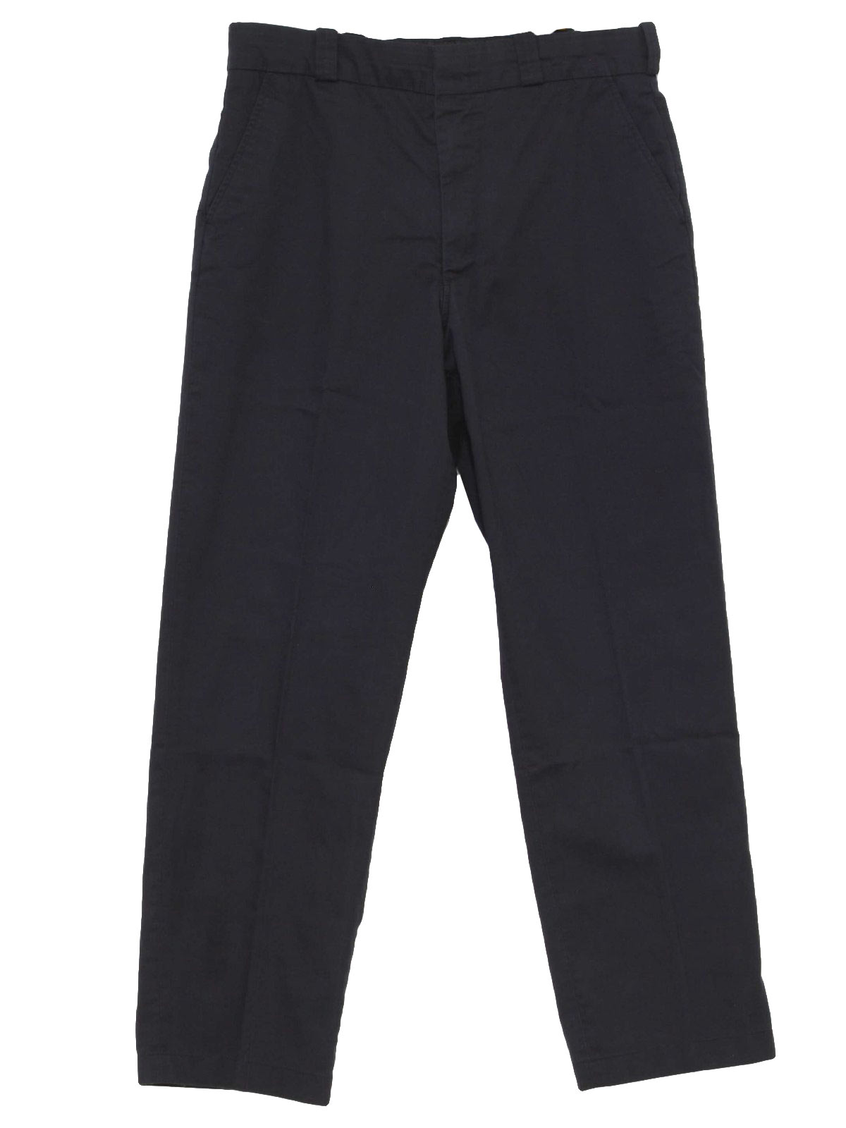 Retro 1990's Pants (Elbeco) : 80s -Elbeco- Mens navy blue cotton ...