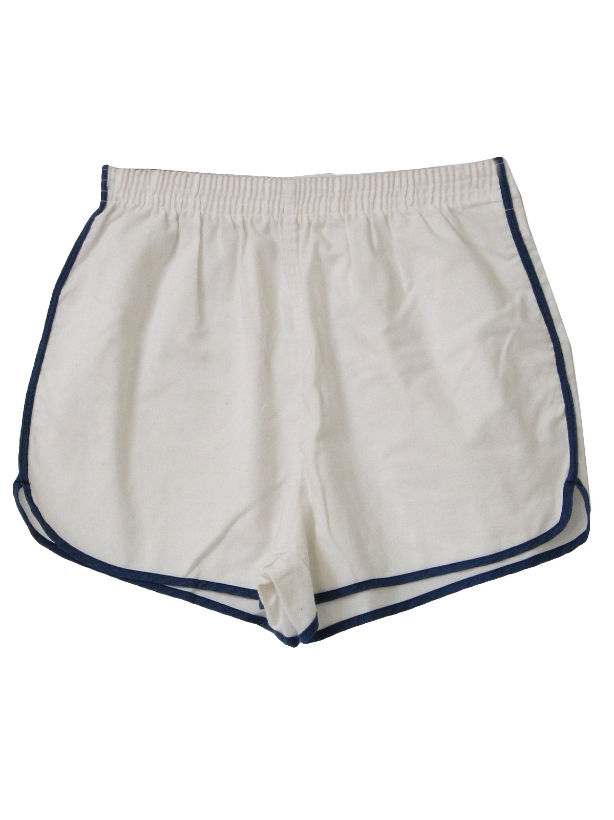 Vintage 80s Shorts: 80s -Sears- Mens white polyester and cotton ...