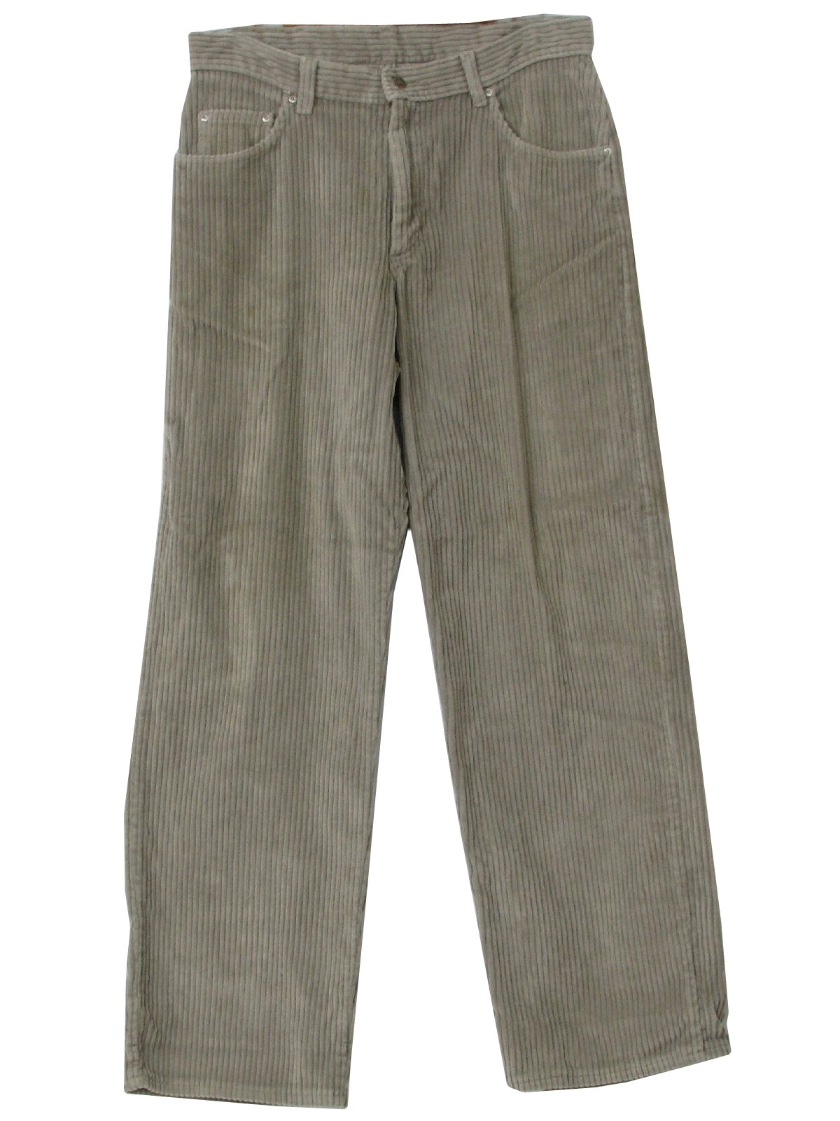 Vintage 1980's Pants: 80s -Lee Riveted- Mens khaki cotton polyester ...