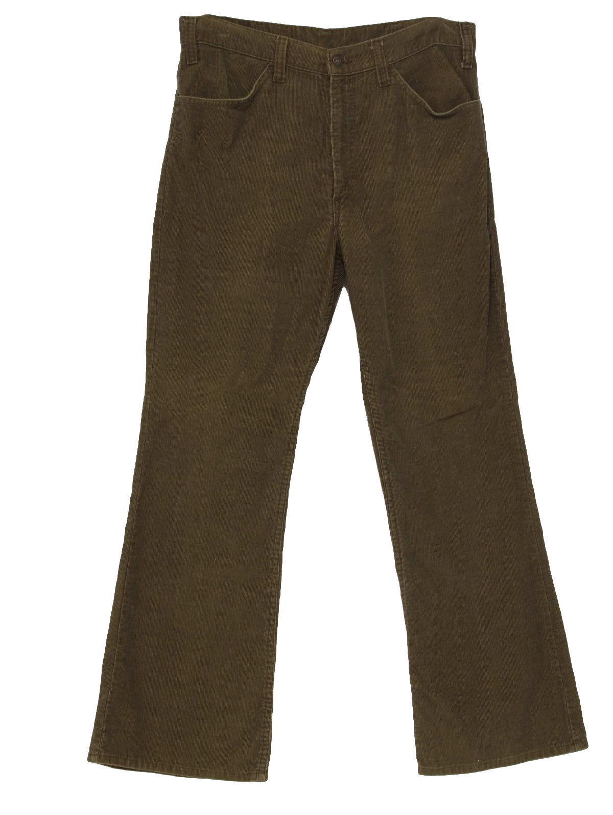 Levis 1970s Vintage Bellbottom Pants: 70s -Levis- Mens light brown ...