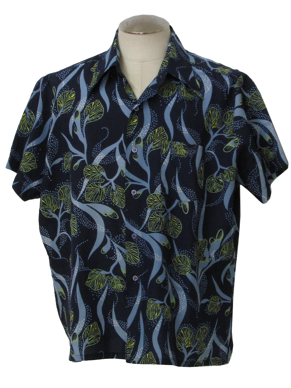 1970's Vintage Fruit of the Loom Print Disco Shirt: 70s -Fruit of the ...