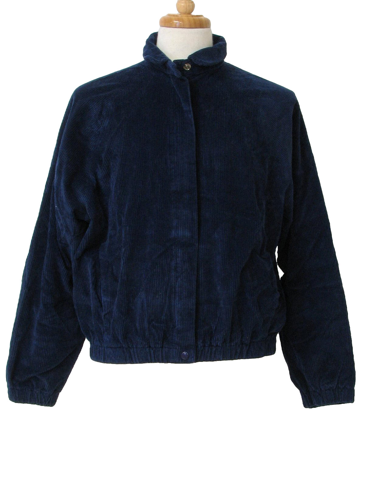 Vintage Maybrooke Nineties Jacket: 90s -Maybrooke- Mens navy blue ...